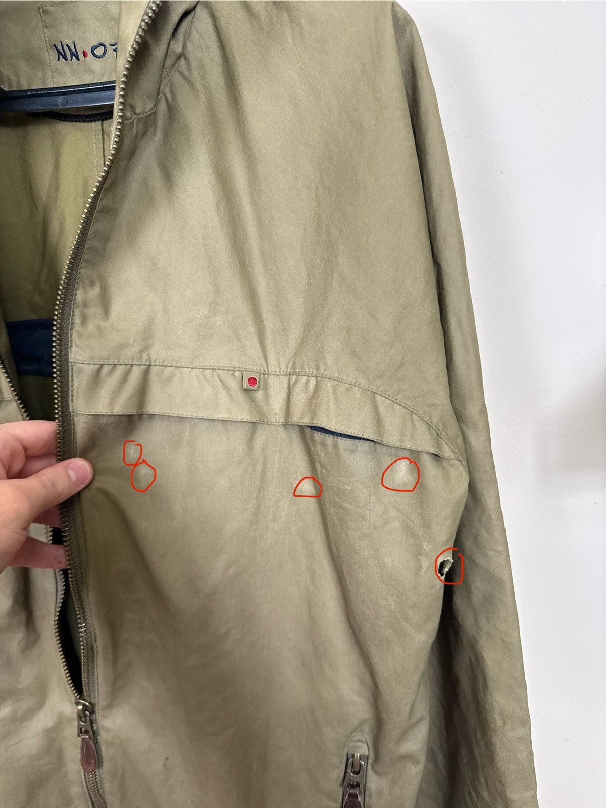 NN07 NN07 No Nationality Jacket Men's Bruce Full ZipOlive L Size US L / EU 52-54 / 3 - 15 Thumbnail