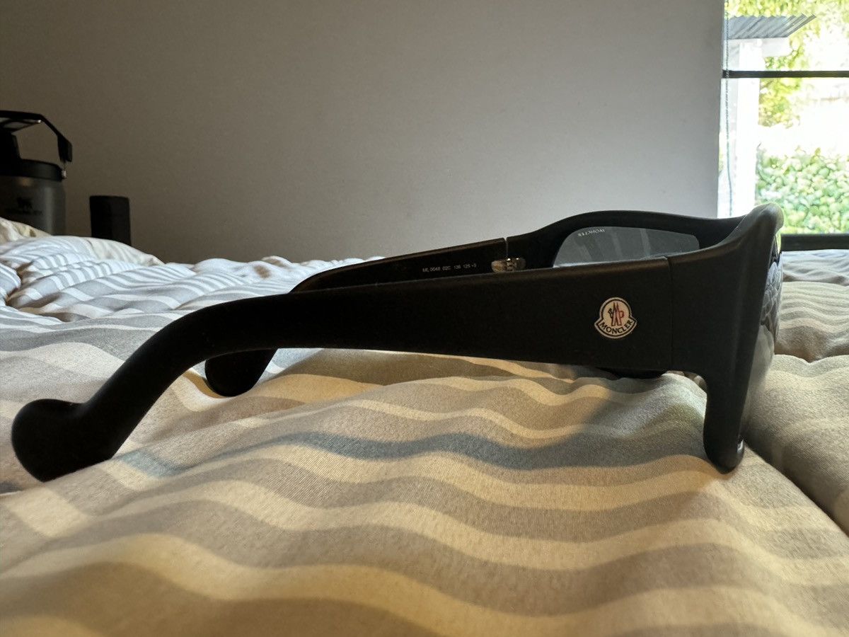 Moncler Moncler Lunettes-Wrapid Injection Plastic Aviator Sunglasses Size ONE SIZE - 3 Thumbnail