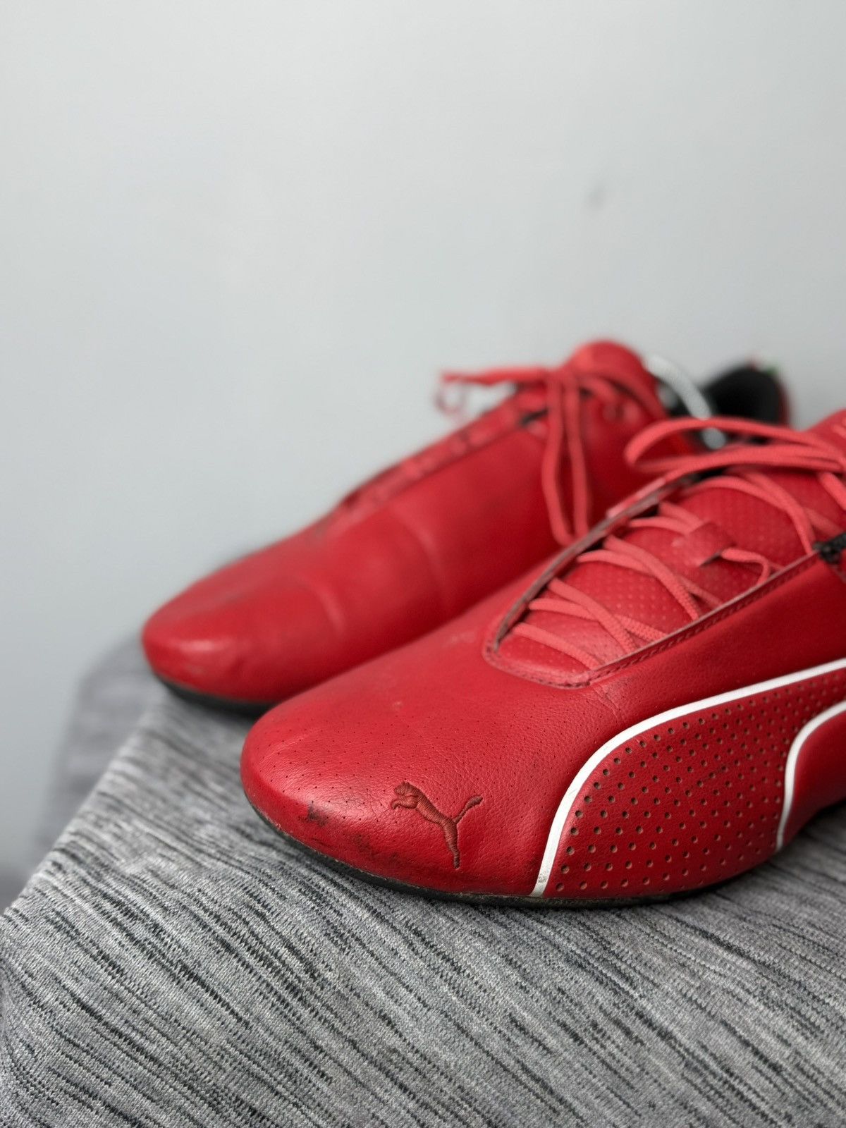 Puma Y2K Vintage Puma Speedcat x Ferrari Low Top Sneakers Size US 11 / EU 44 - 2 Thumbnail