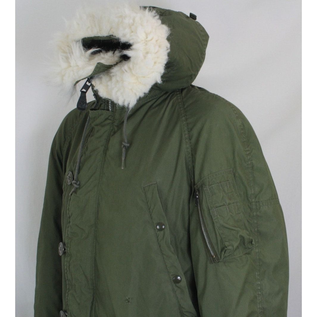 Schott × Vintage Vintage USAF N-3B Parka Snorkel Jacket Extreme Cold Weather Size US S / EU 44-46 / 1 - 6 Thumbnail