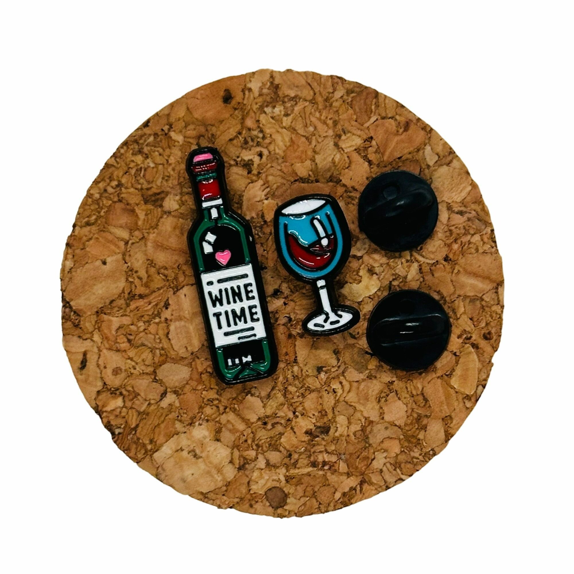 Other ⭐Bohemian Wine Bottle Brooch for Women Enamel wine bottle an Size ONE SIZE - 2 Thumbnail