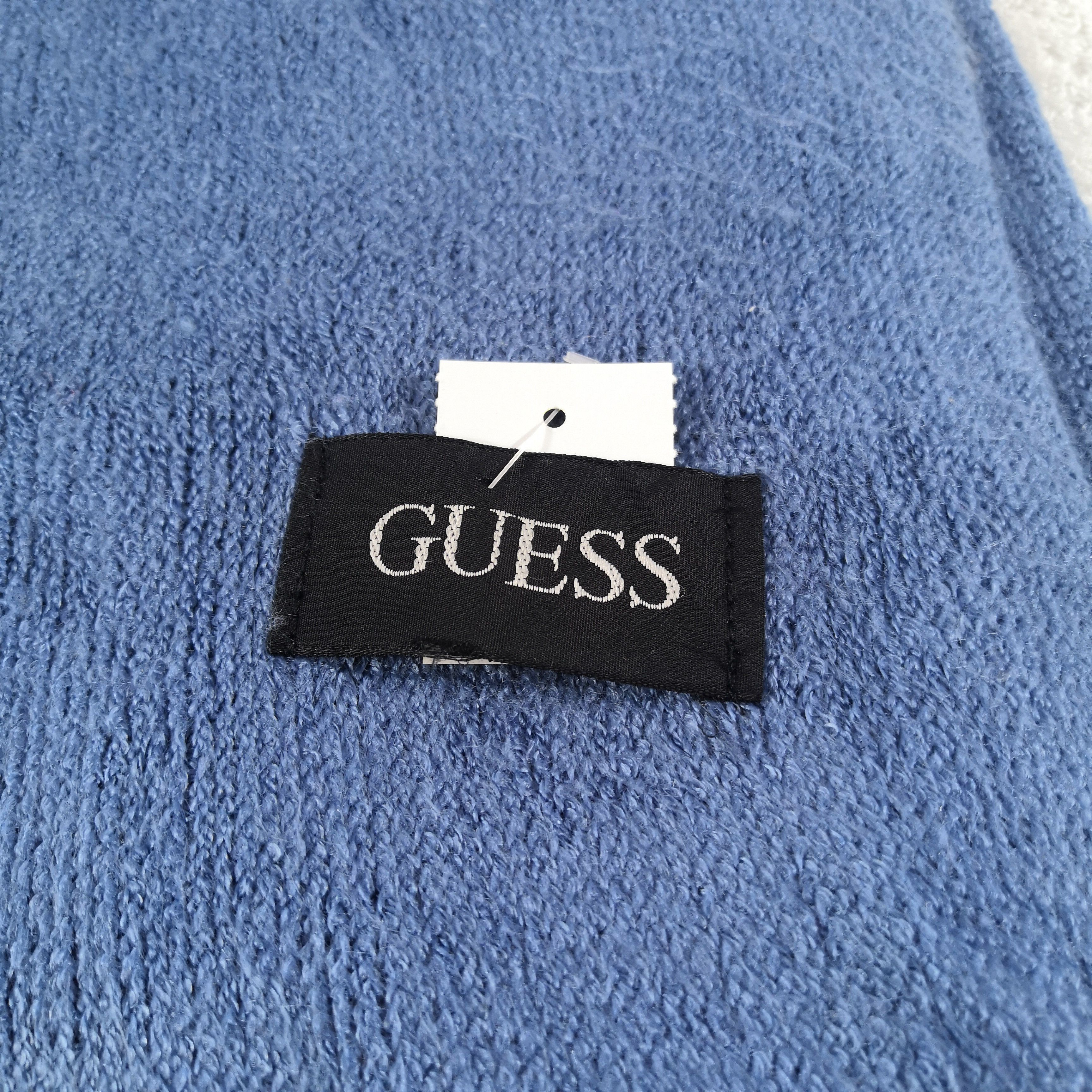 Guess Vintage Guess Scarf Muffler Wool Ribbed Scarves Size ONE SIZE - 4 Thumbnail
