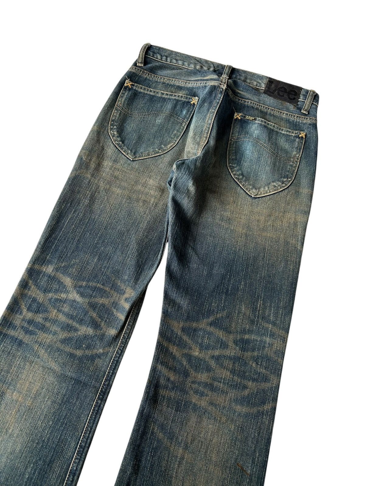 Japanese Brand × Kapital × Vintage FLARE LEE Rusty🔥 Denim jeans Size US 30 / EU 46 - 4 Thumbnail