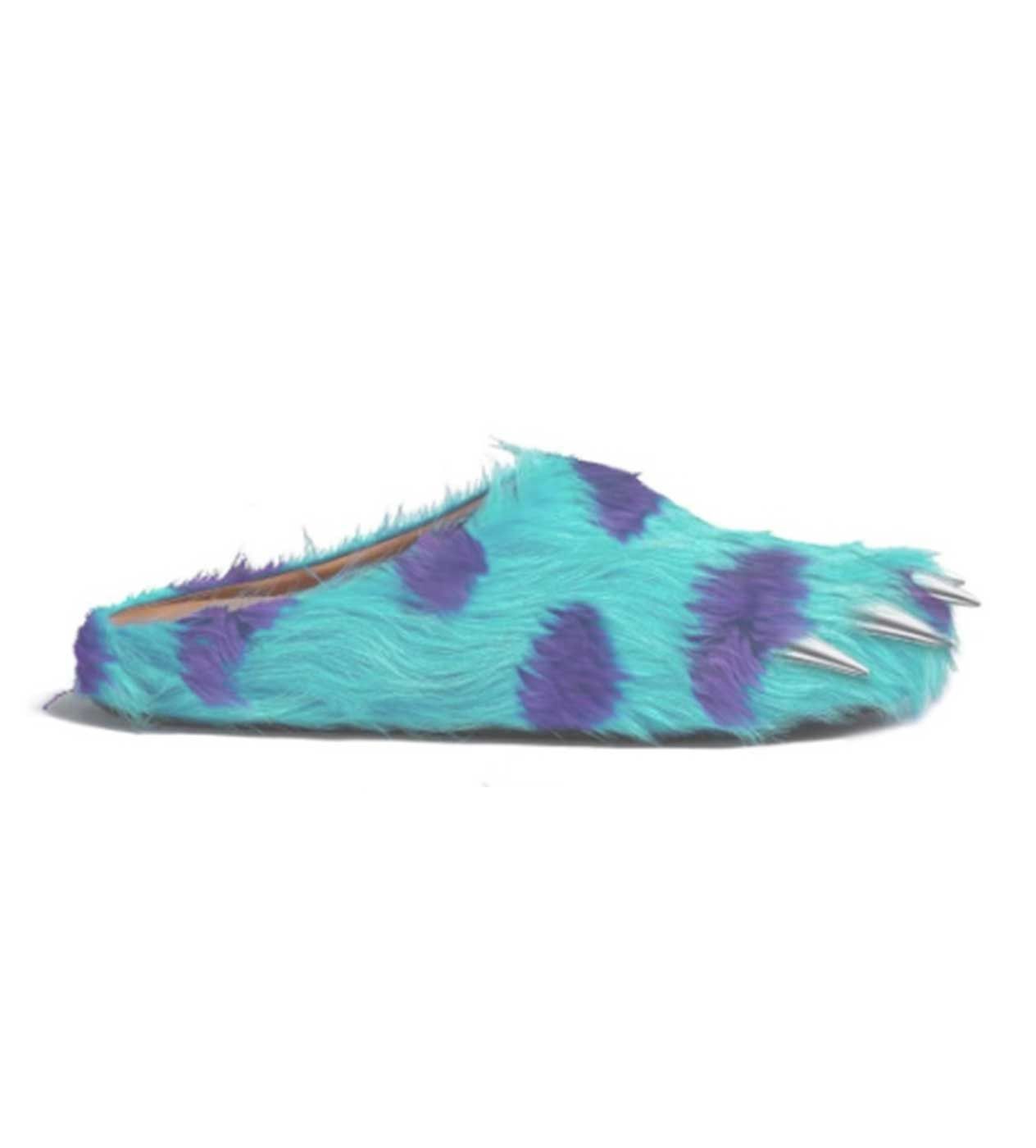 Bravest Studios Monster Spot Bear Claw Mule Teal Size US 15 / EU 48 - 1 Thumbnail