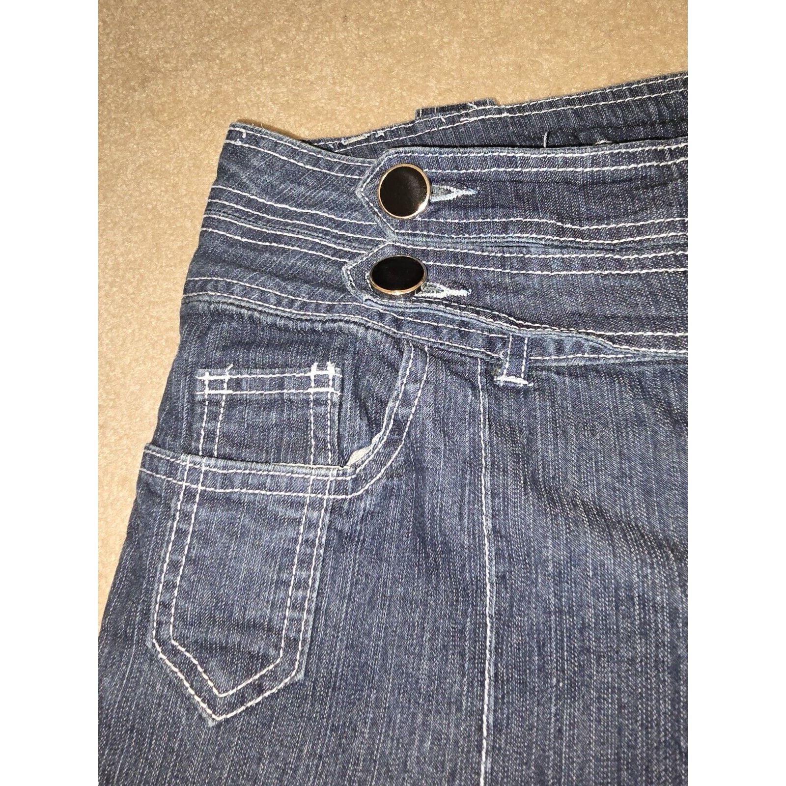 Bugle Boy Y2K Vintage Bugle Boy For Her Jeans Denim Size 9/10 Size 32" / US 10 / IT 46 - 2 Thumbnail