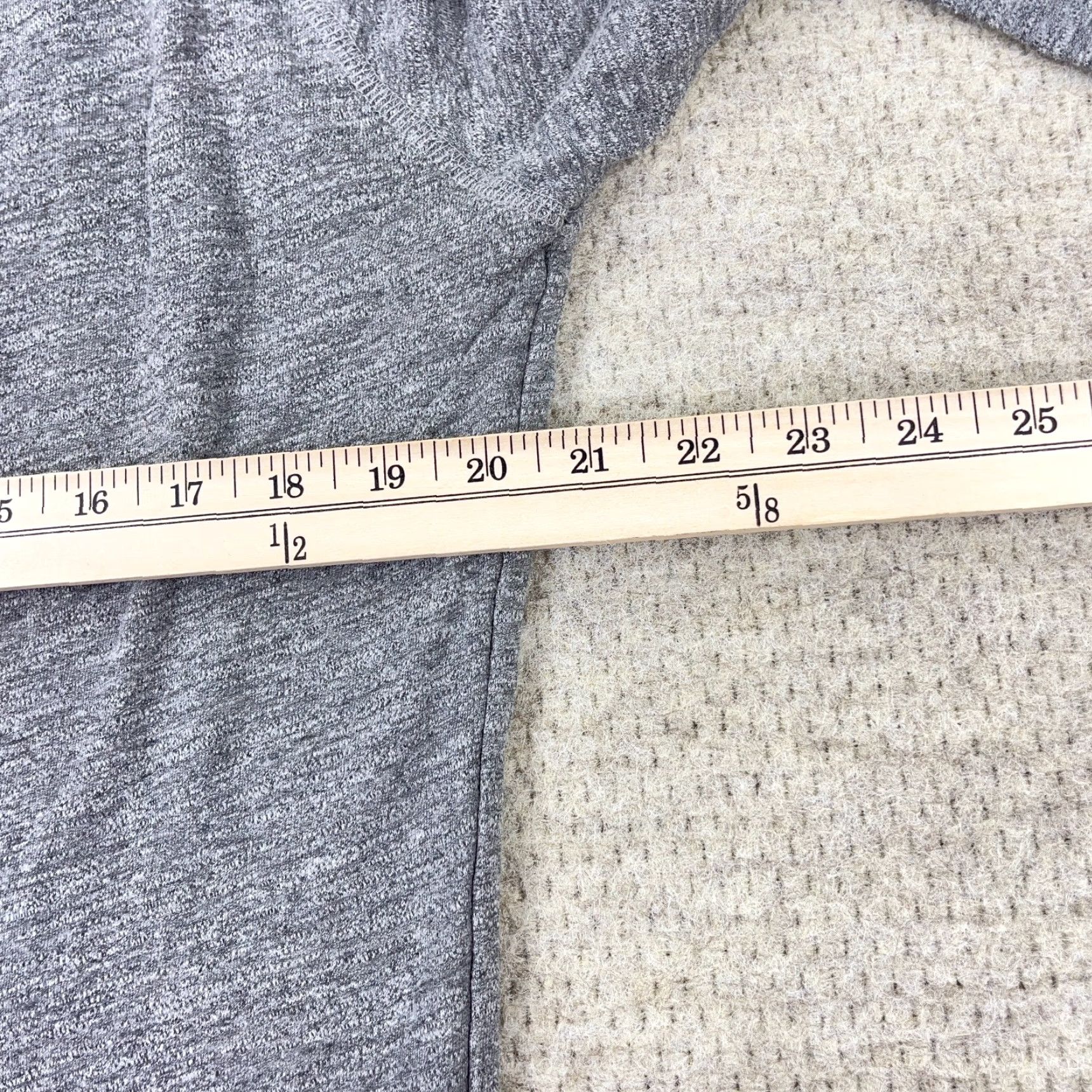 Marine Layer Marine Layer Hoodie Women Large Grayy Pullover Heather Plain Basic Hiking Size L / US 10 / IT 46 - 7 Thumbnail
