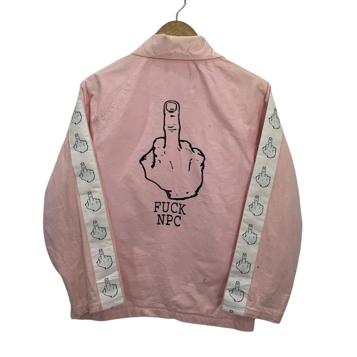 Japanese Brand Vintage Nimcompoop Capacity Fuck Npc Jacket Size US M / EU 48-50 / 2 - 1 Thumbnail