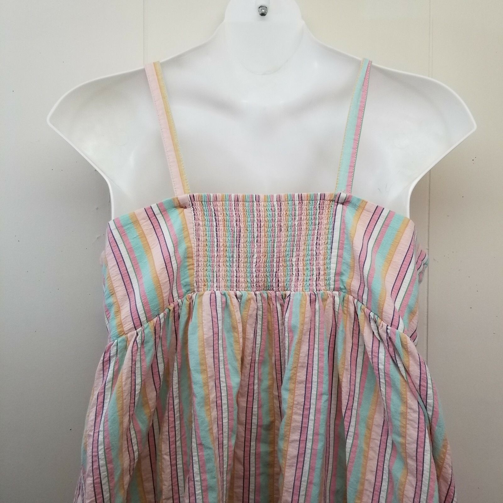 Other Matilda Jane XXL Rainbow Striped Dress Maxi Side Slits Tie Size XXL / US 16-18 / IT 52-54 - 6 Thumbnail