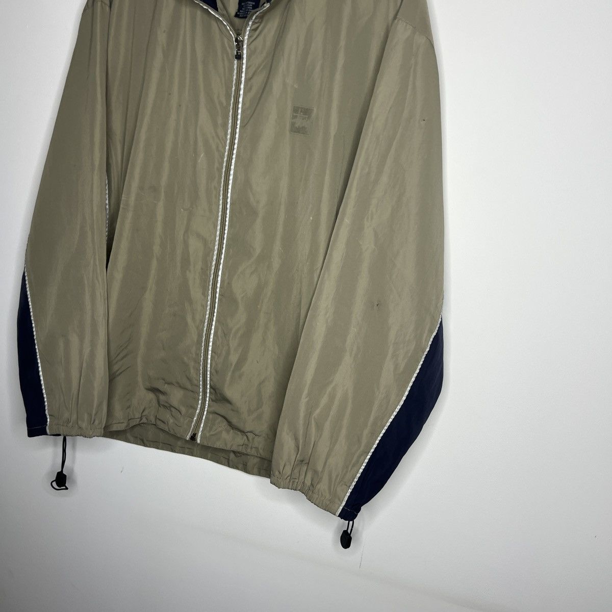 Stussy × Vintage Vintage Stussy 90s Jacket Windbreaker Waist Bag Khaki Logo Size US L / EU 52-54 / 3 - 3 Thumbnail