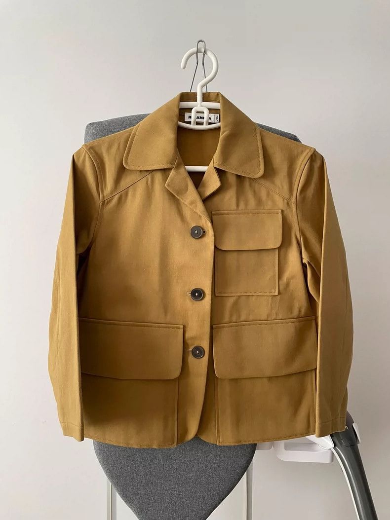 Jil Sander Jil Sander Large pocket workwear jacket Size XXS / US 00 / IT 34 - 1 Thumbnail