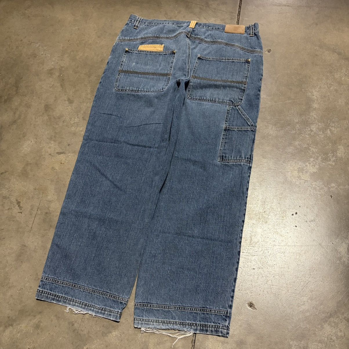 Timberland Vintage Timberland Baggy Denim Jeans Wide Leg Skater Y2K Size US 40 / EU 56 - 9 Thumbnail