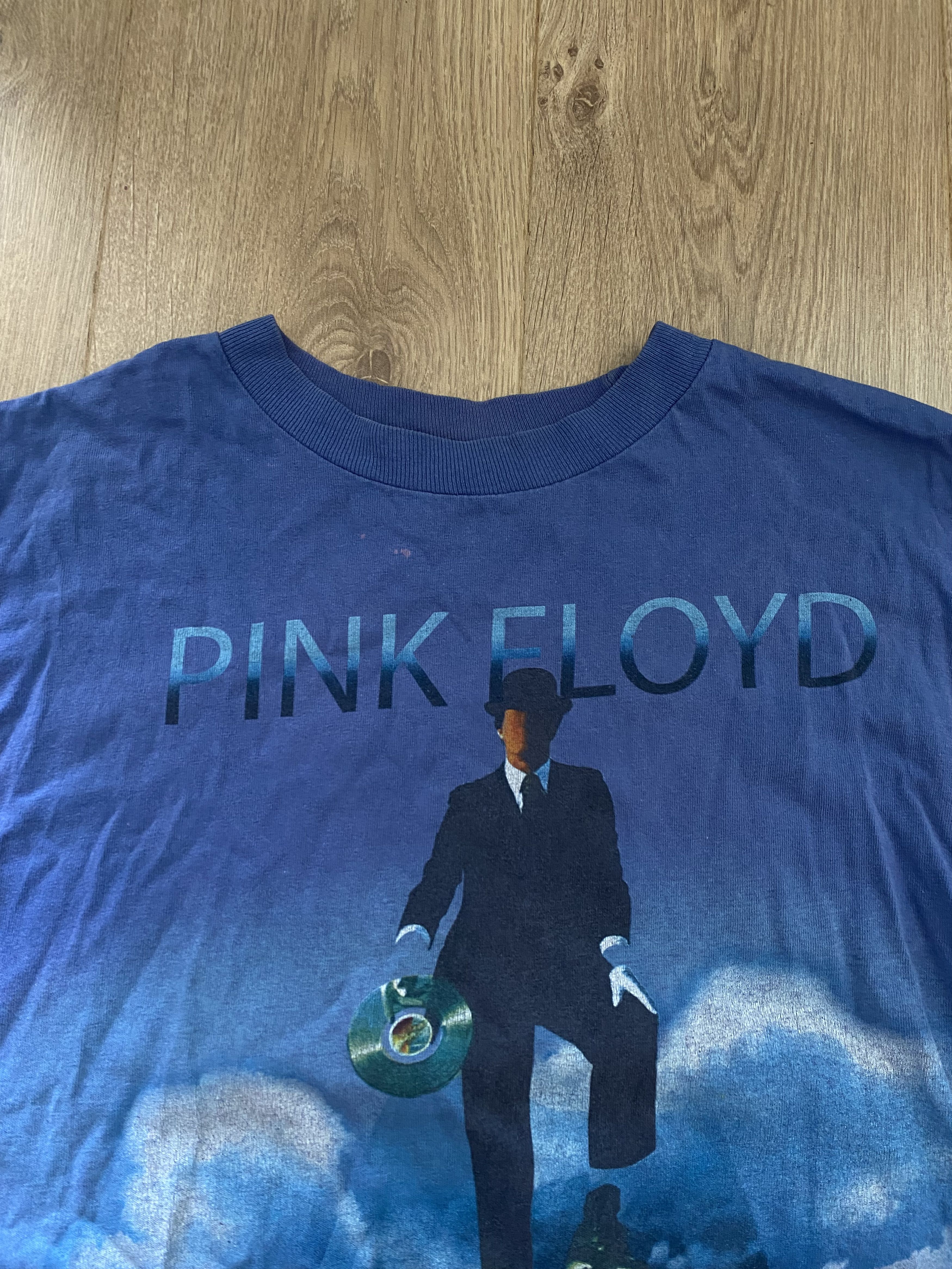 Pink Floyd Vintage Pink Floyd Faded Distressed Band Tee Size US M / EU 48-50 / 2 - 2 Thumbnail