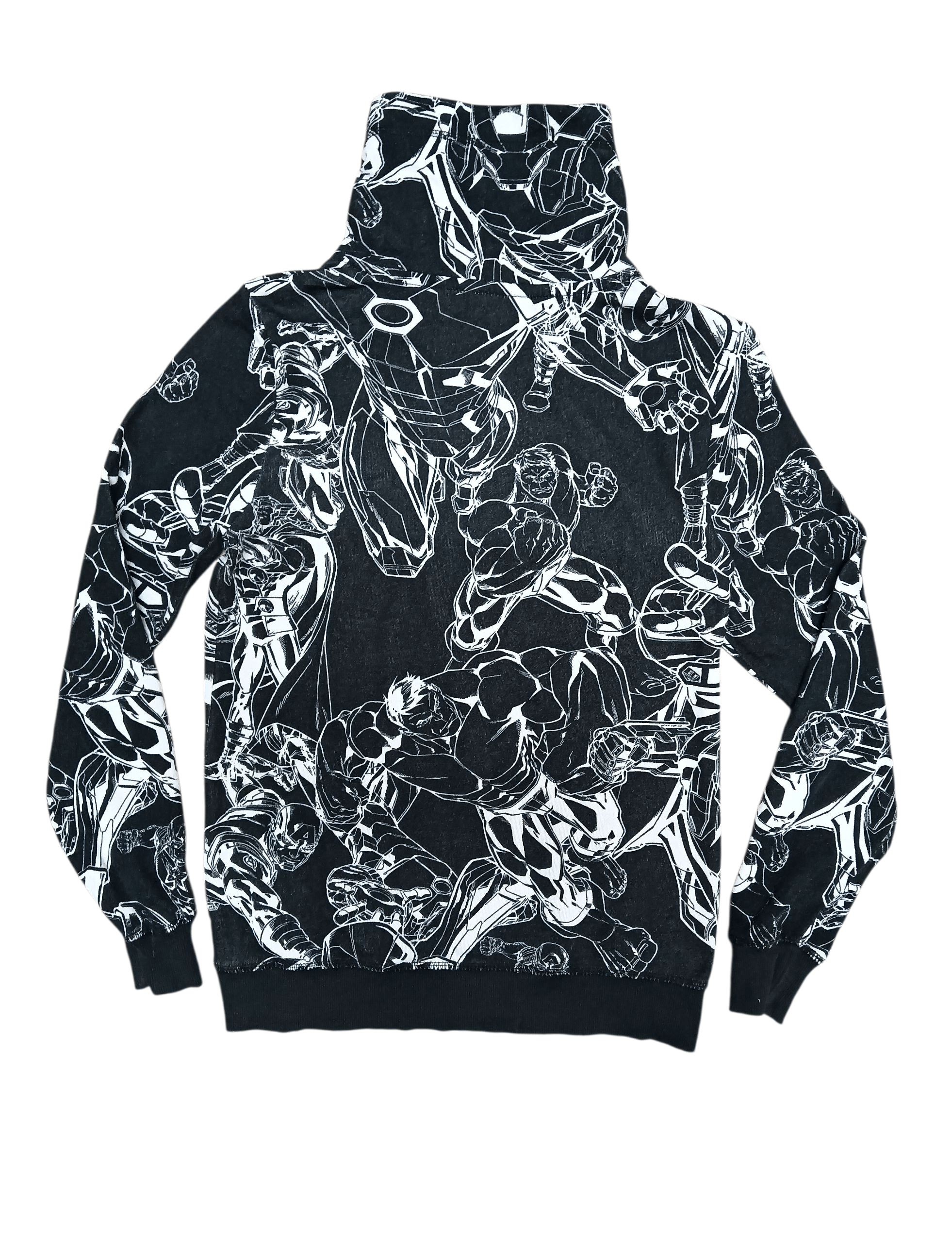 H&M H&M x Marvel Full Print Sweatshirt Size S / US 4 / IT 40 - 2 Thumbnail
