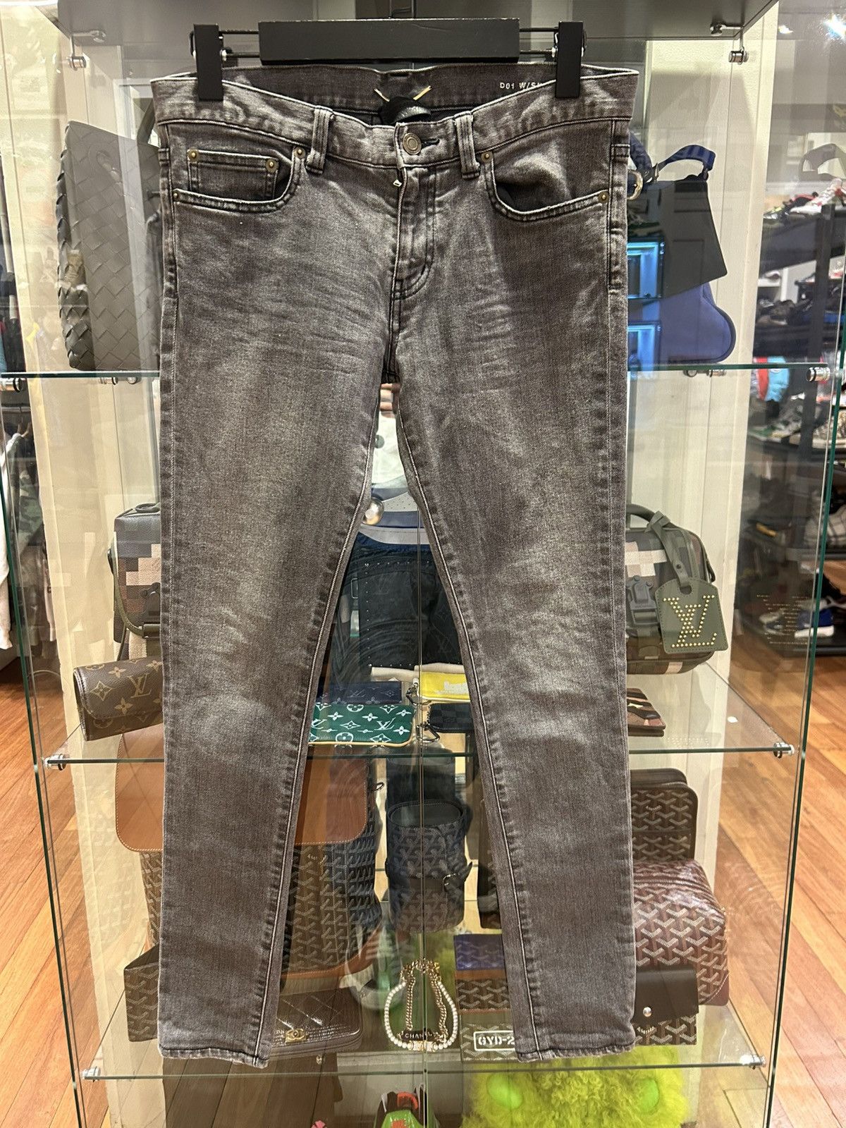 Saint Laurent Paris Saint Laurent Skinny Jean Size US 29 - 1 Thumbnail
