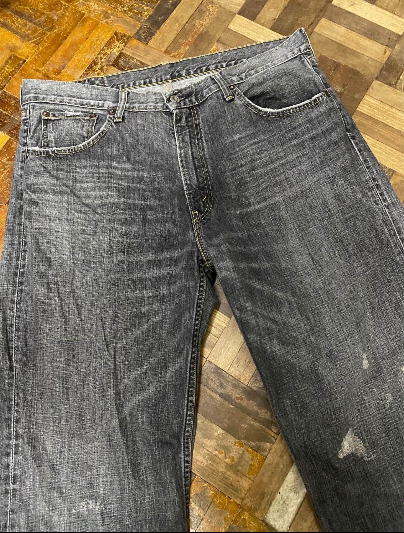 Jean × Levi's × Vintage VINTAGE DISTRESSED LEVIS 503 JAPAN MEN JEANS (SIZE 36) Size US 36 / EU 52 - 3 Thumbnail