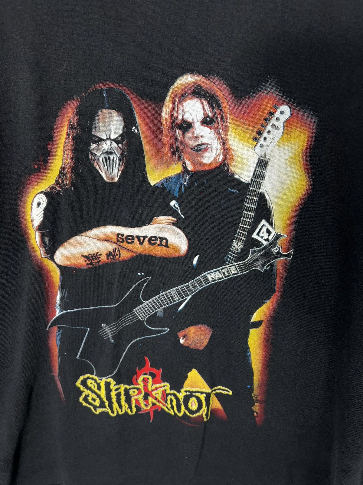 Band Tees Slipknot vintage rare big print T-shirt Size US L / EU 52-54 / 3 - 2 Thumbnail