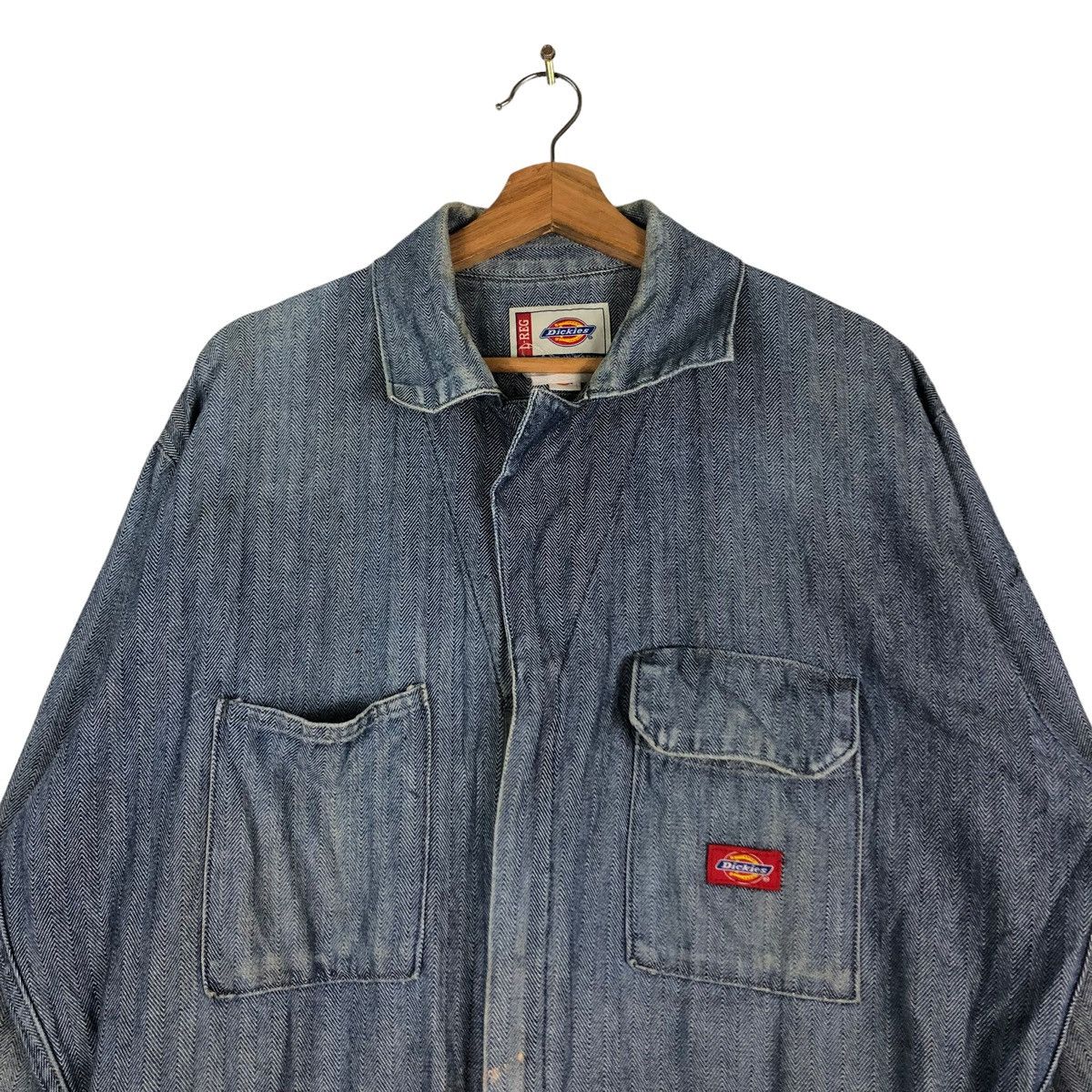 Japanese Brand 🔥VINTAGE A LEGEND IN WORK DICKIES HBT DESIGN WORK COVERALL Size US 40 / EU 56 - 3 Thumbnail