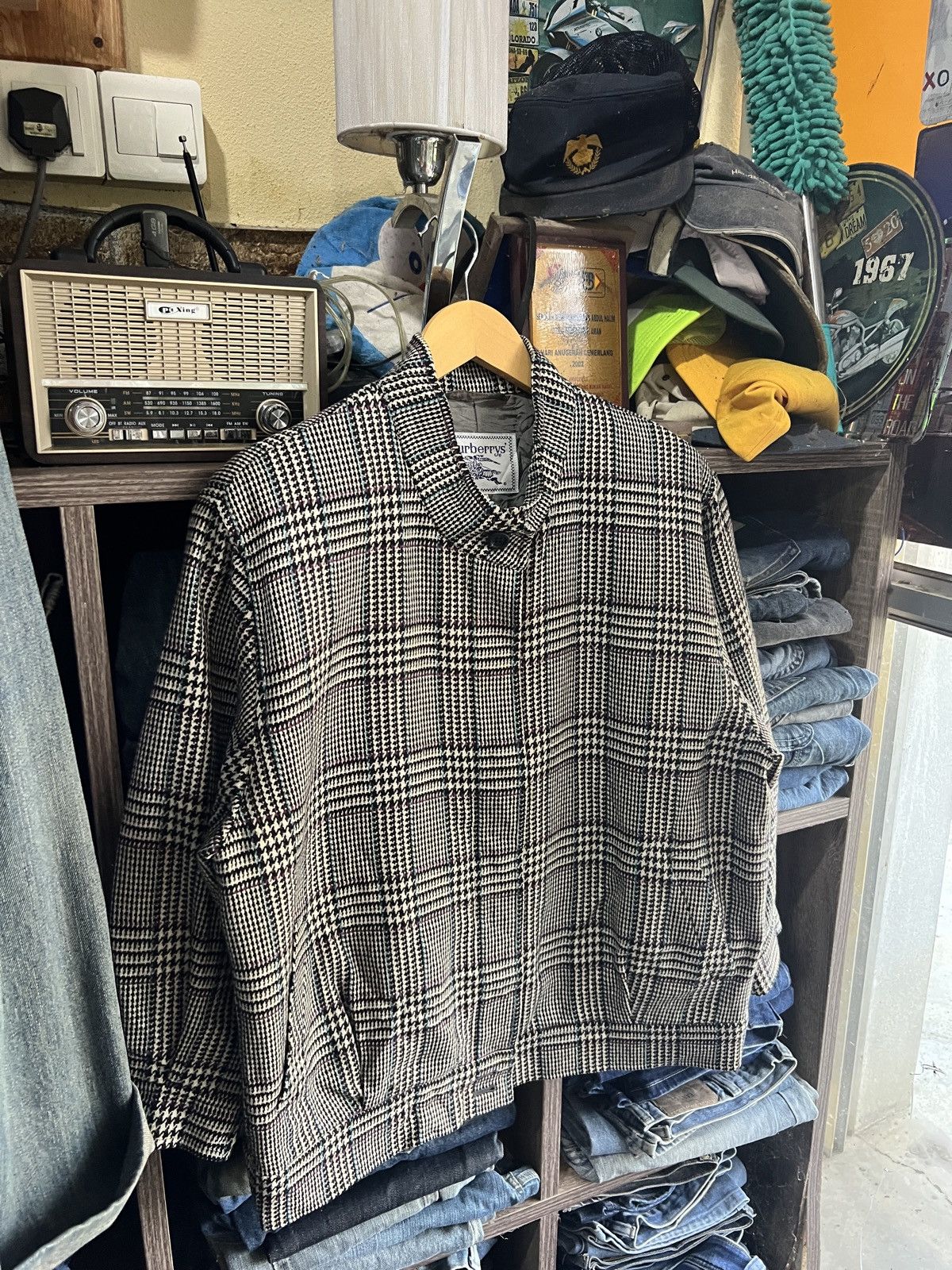Burberry 🔥Vintage Burberrys’ Zipper Jacket Size L / US 10 / IT 46 - 4 Thumbnail