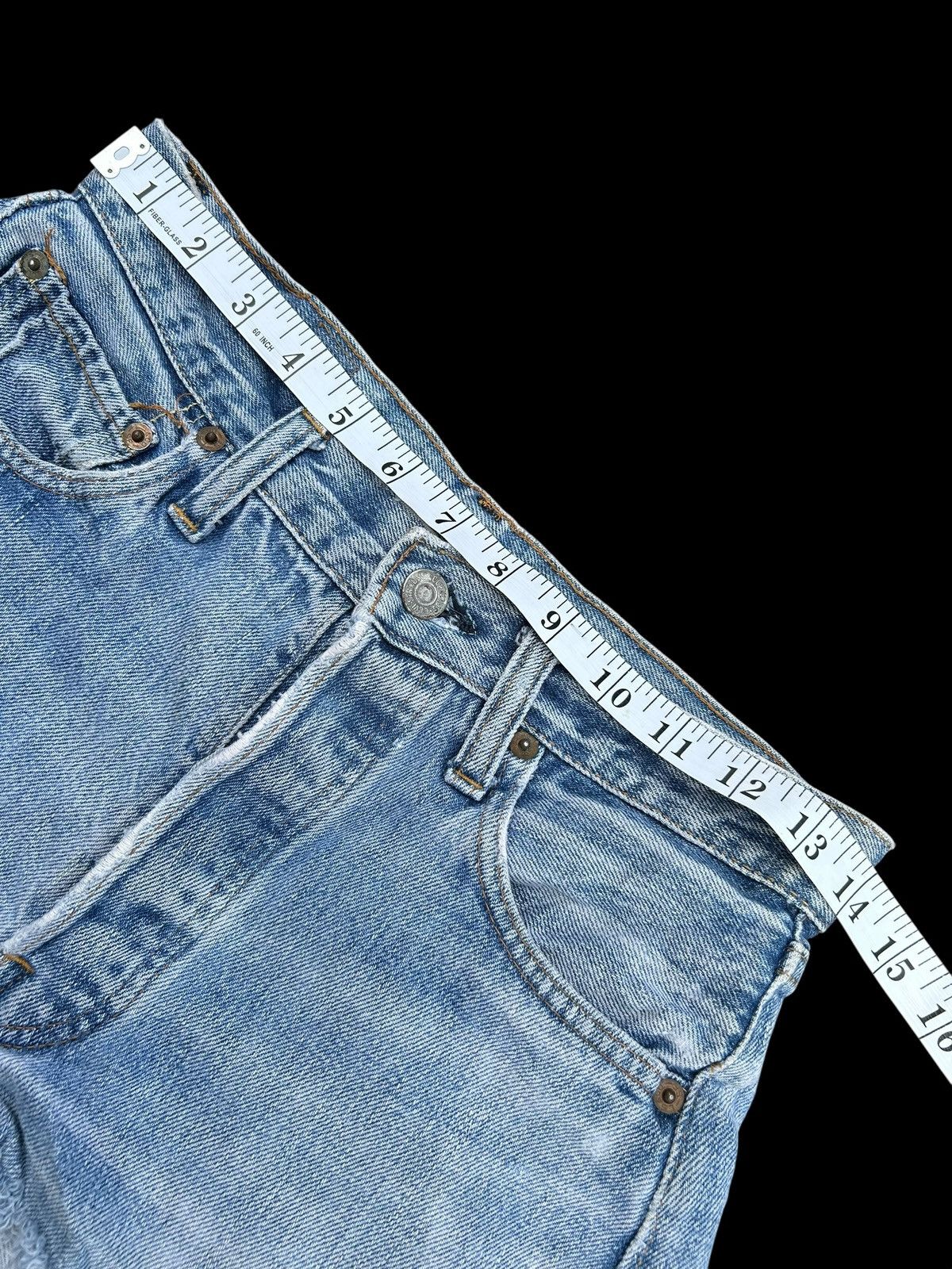 Levi's THRASHED Vintage Levis 6 Selvedge Denim Jeans Size US 28 / EU 44 - 13 Thumbnail