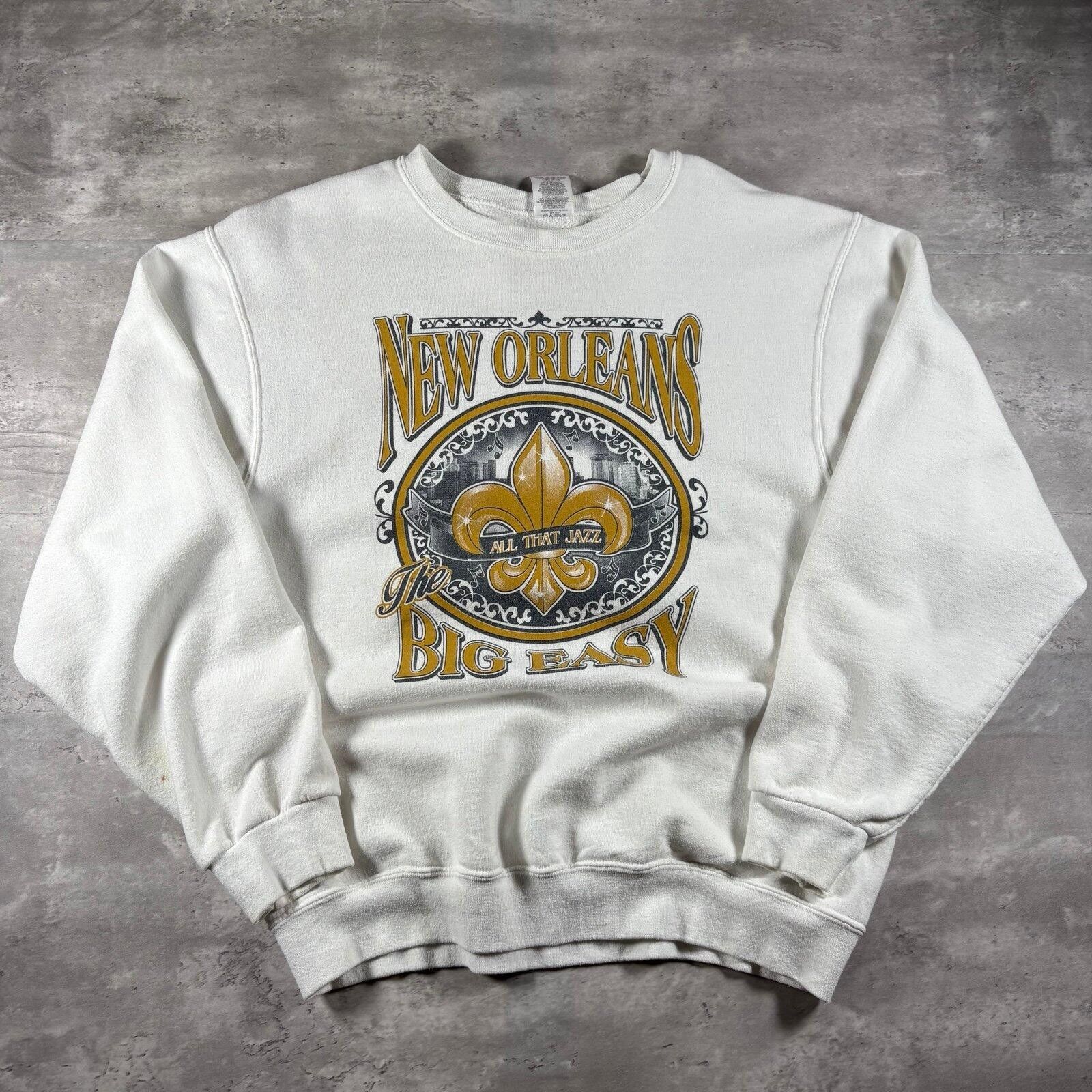 Jerzees Vintage 90s New Orleans Saints sweatshirt Size US M / EU 48-50 / 2 - 6 Thumbnail