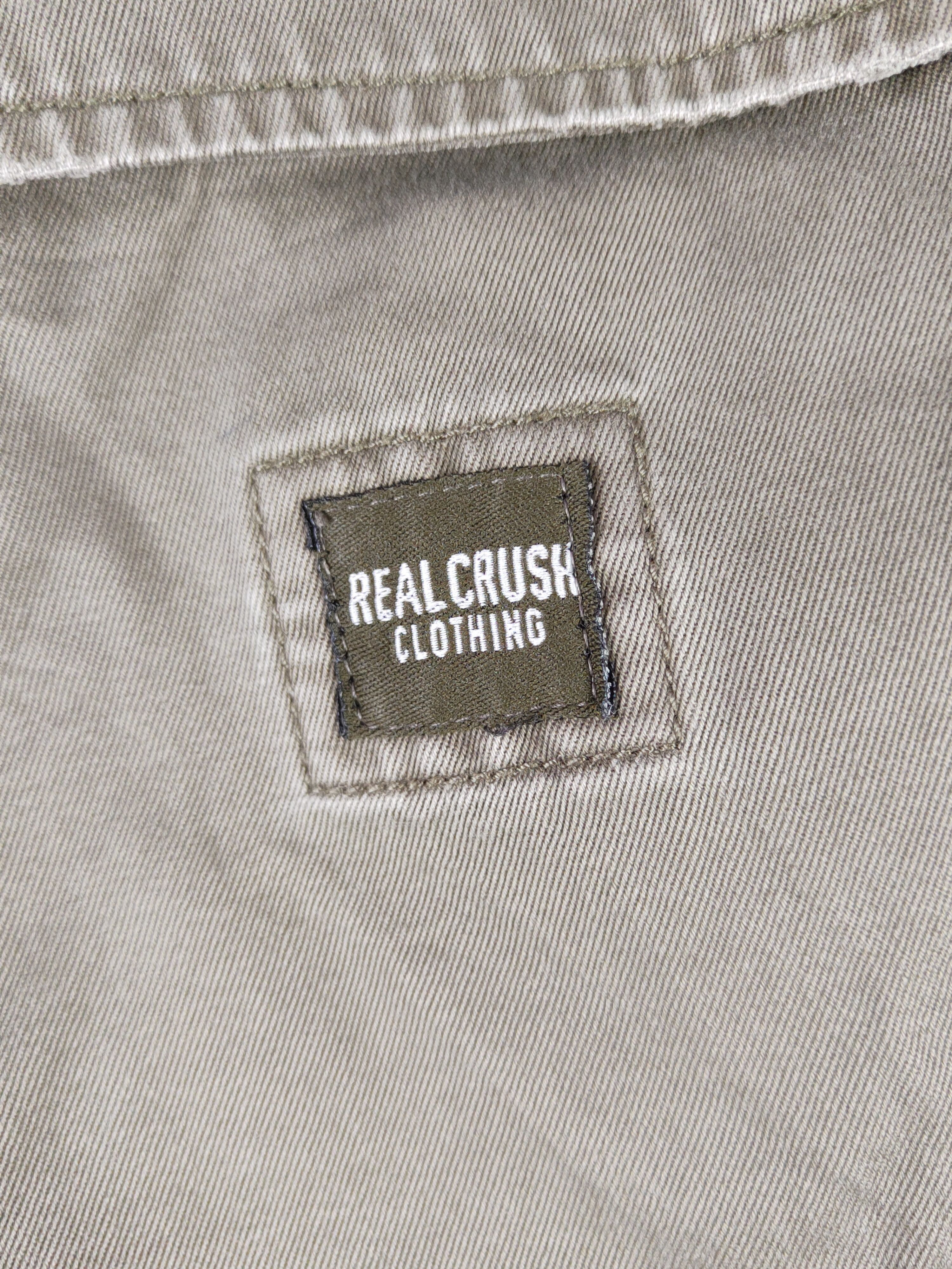 Japanese Brand DL Real Crush Clothing Olive Multipocket Cargo Pants #276 Size US 32 / EU 48 - 11 Thumbnail