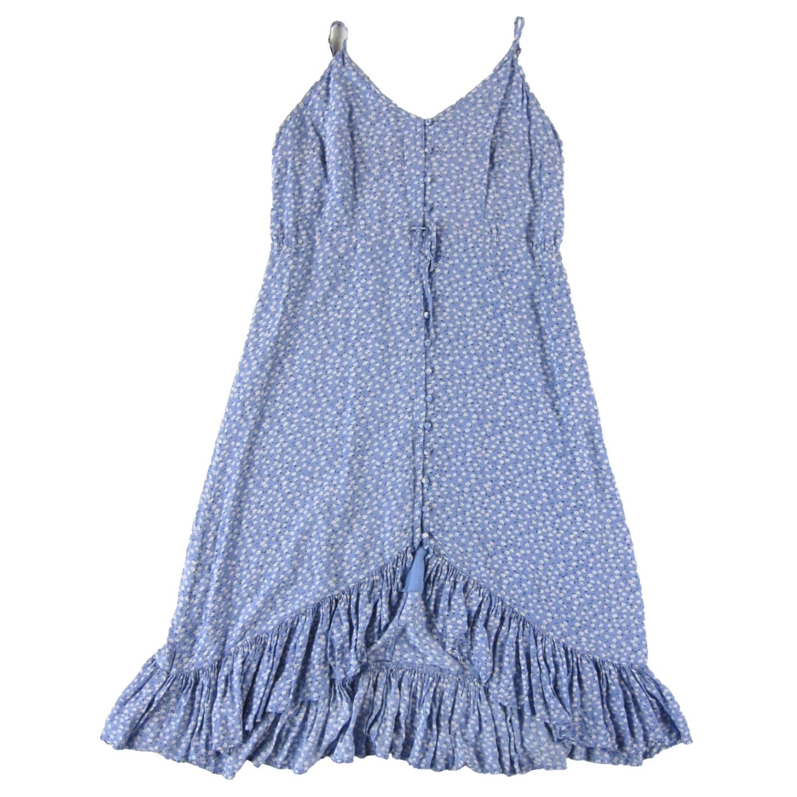 Rails Rails Purple White Yellow Floral Button Down Midi Tank Dress Large Rails Women Midi Dress L Purple White Yellow Floral Button Down Tank Dress Large Size L / US 10 / IT 46 - 2 Thumbnail