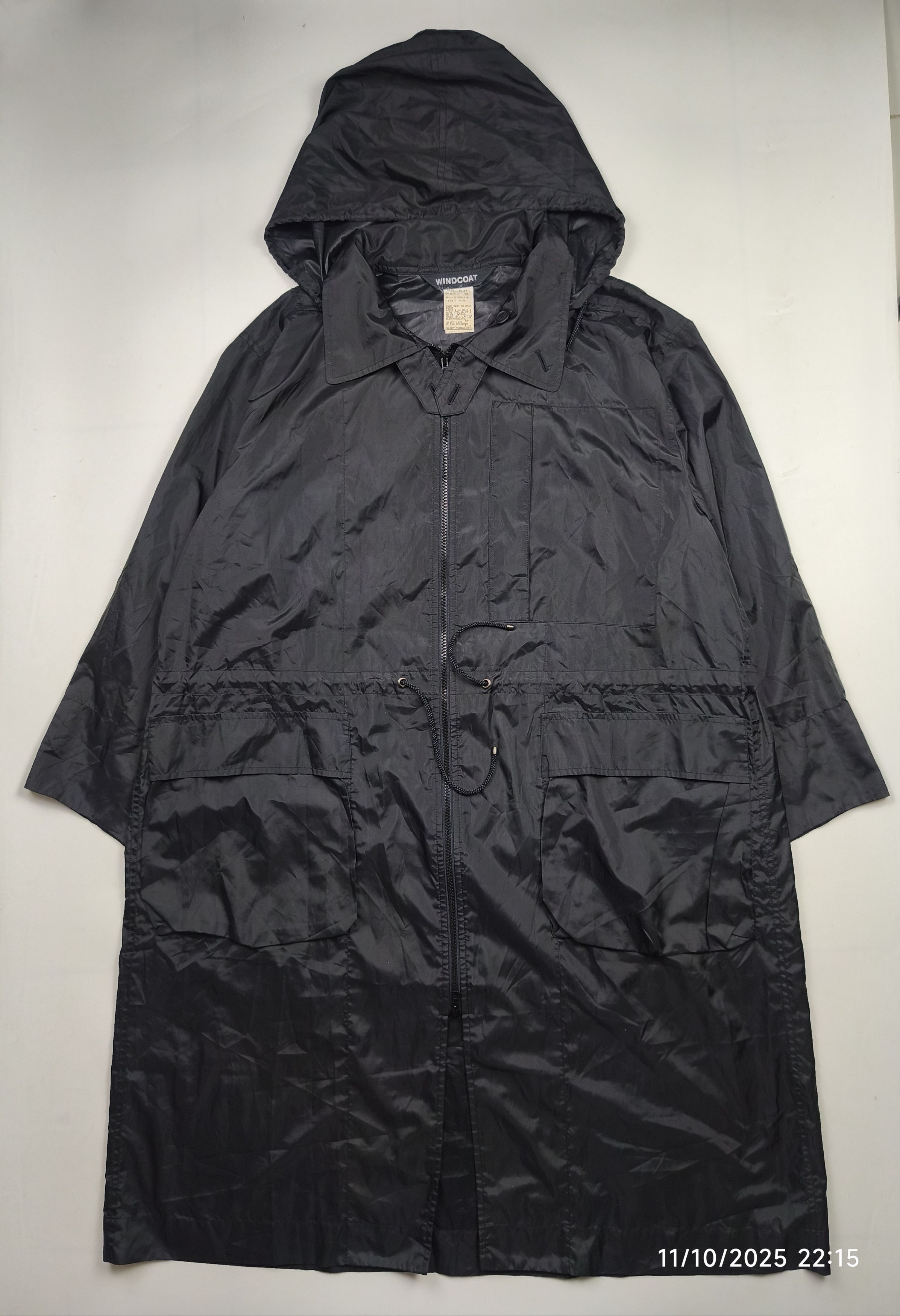 Issey Miyake Issey miyake - windcoat - oversized packable raincoat Size US XS / EU 42 / 0 - 1 Thumbnail