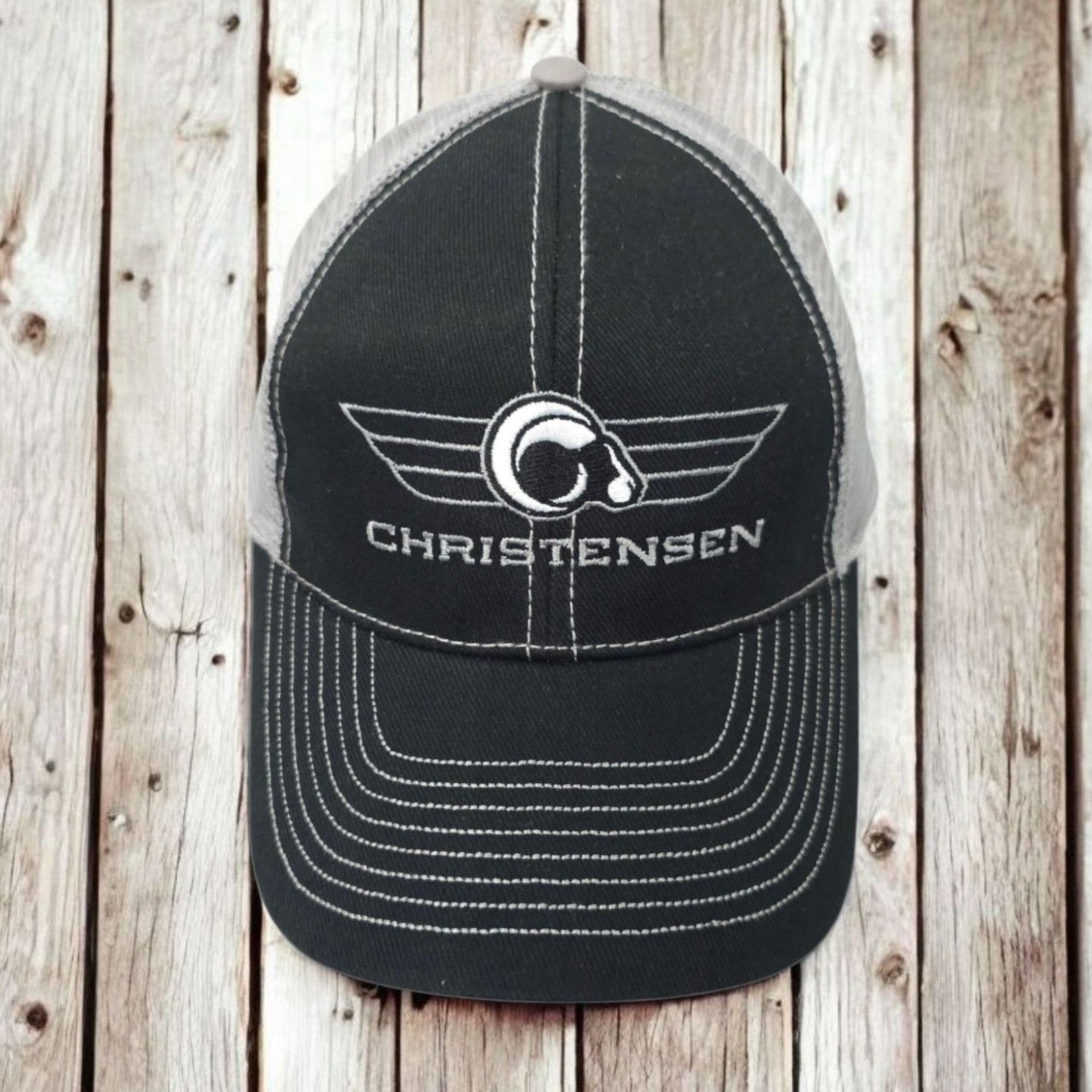 Other Christensen Arms Ram Mesh Strapback Cap Wordmark Trucker Size ONE SIZE - 1 Thumbnail