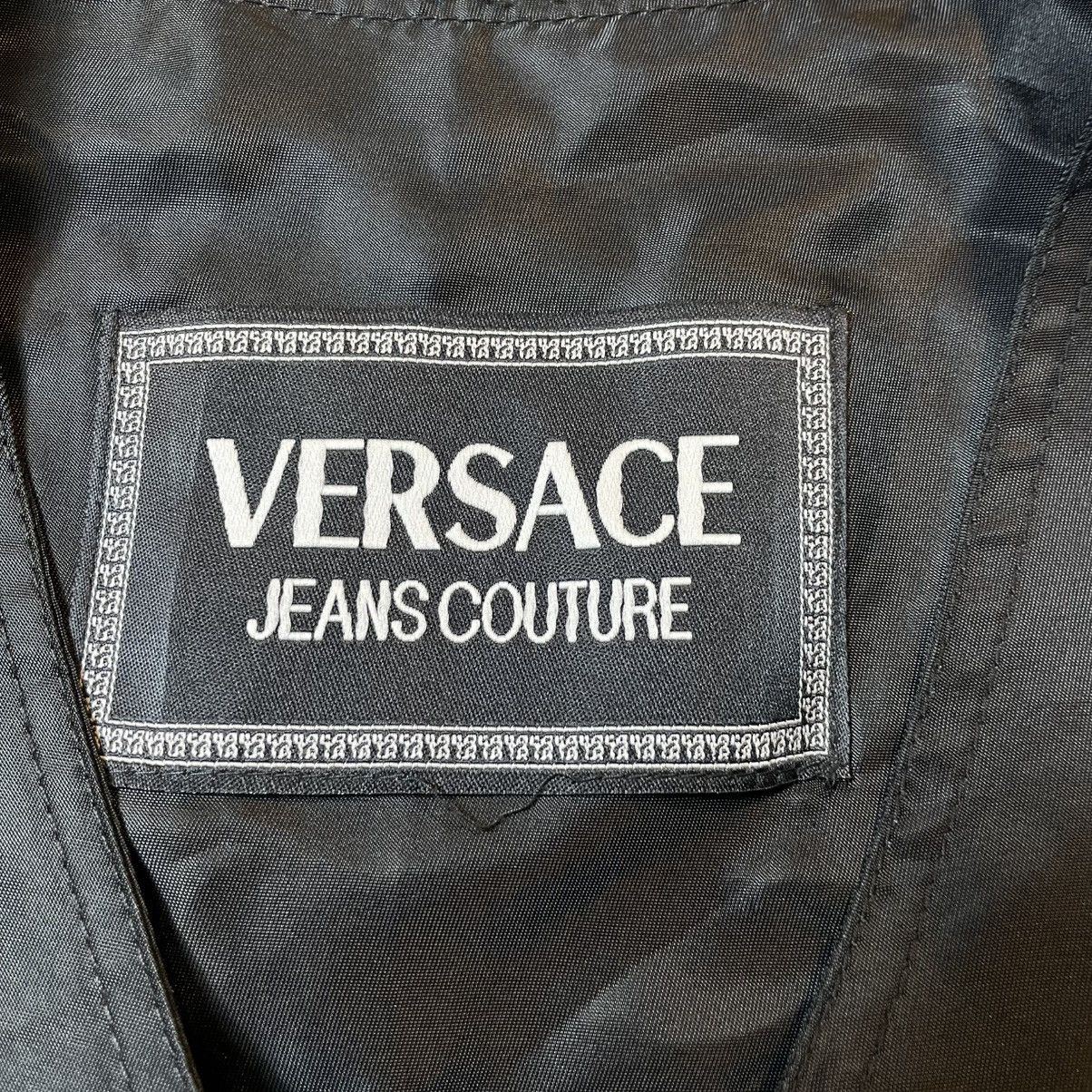 Versace Jeans Couture VERSACE MEDUSA EMBROIDERED VEST Made in ITALY Size XS / US 0-2 / IT 36-38 - 3 Thumbnail