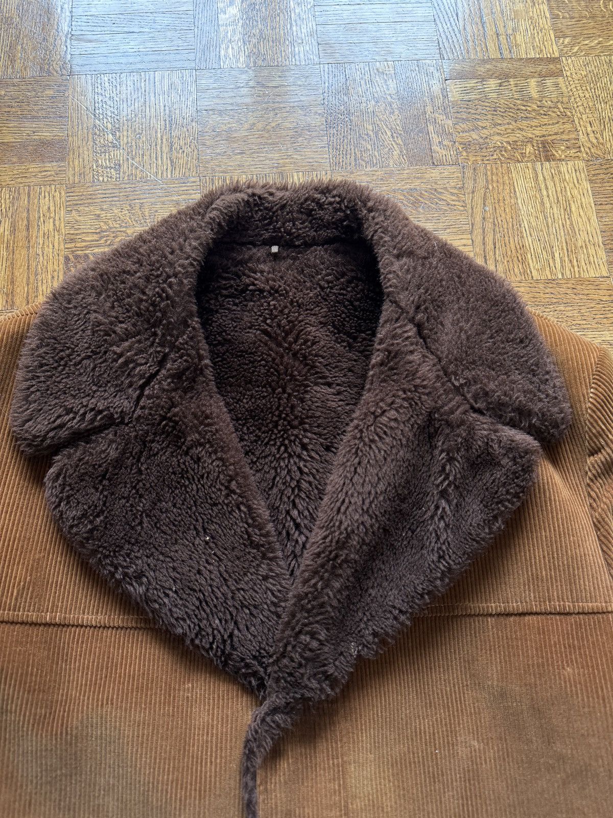 Vintage Vintage 70s Sears Outerwear Corduroy Faux Fur Coat Size US L / EU 52-54 / 3 - 6 Thumbnail