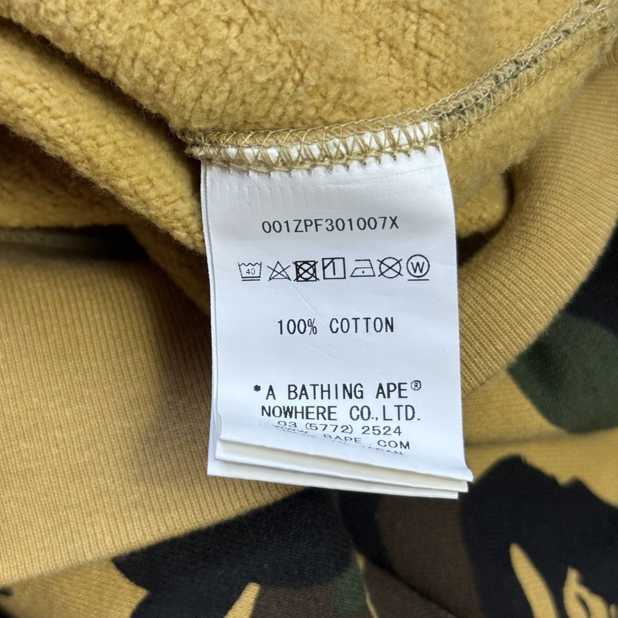 Bape New Bape 1st Camo PONR Full Zip Shark Hoodie Size US L / EU 52-54 / 3 - 7 Thumbnail