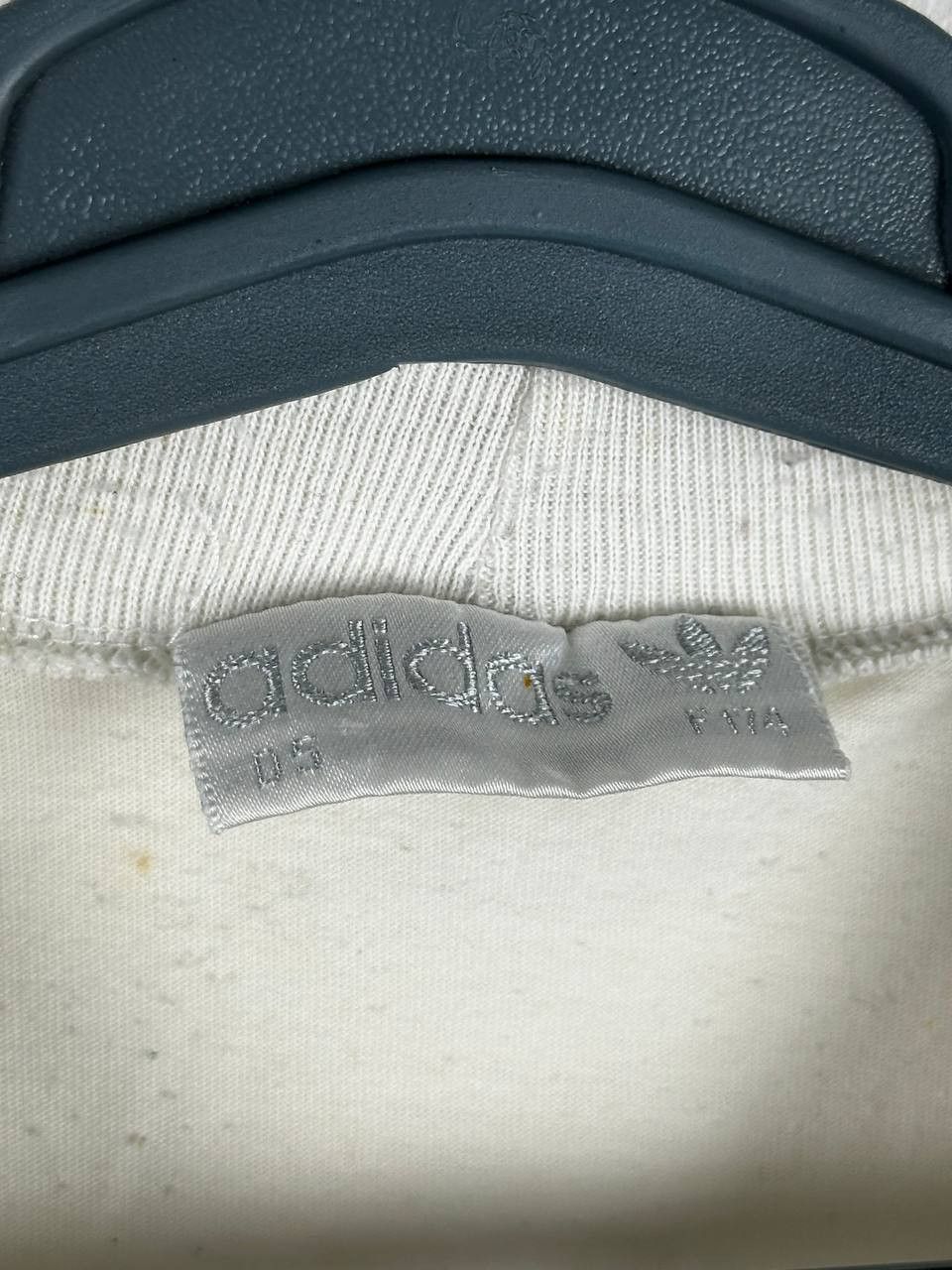 Adidas × Vintage Vintage 1990-92 Germany Adidas Cotton Jersey T Shirt Size US S / EU 44-46 / 1 - 6 Thumbnail