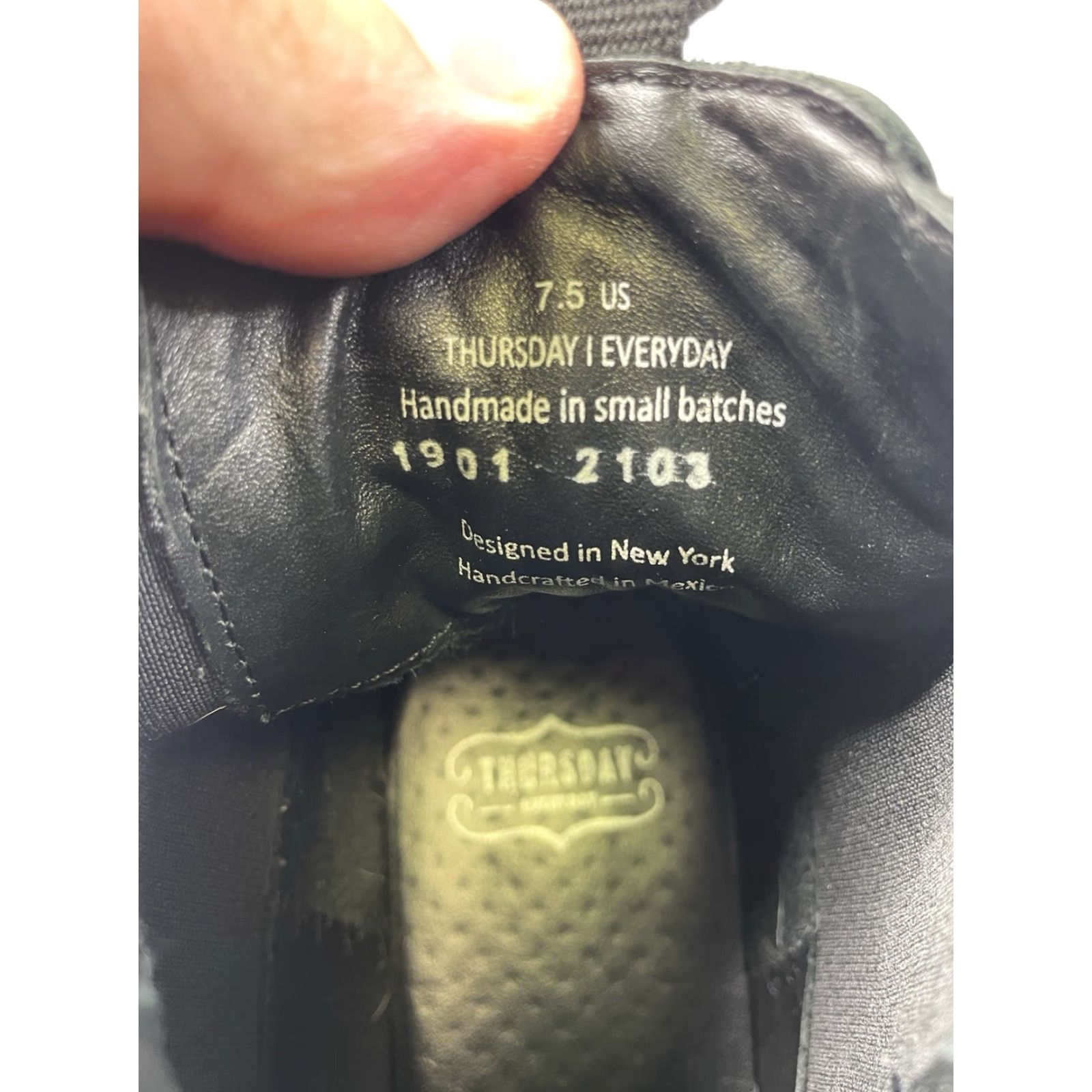 Thursday Boot Company Thursday Boot Company Boots | Chelsea Boot Women 7.5 US Black Leather Ankle Pull On Cushioned Water Resistant Block Heel Size US 8 / IT 38 - 5 Thumbnail