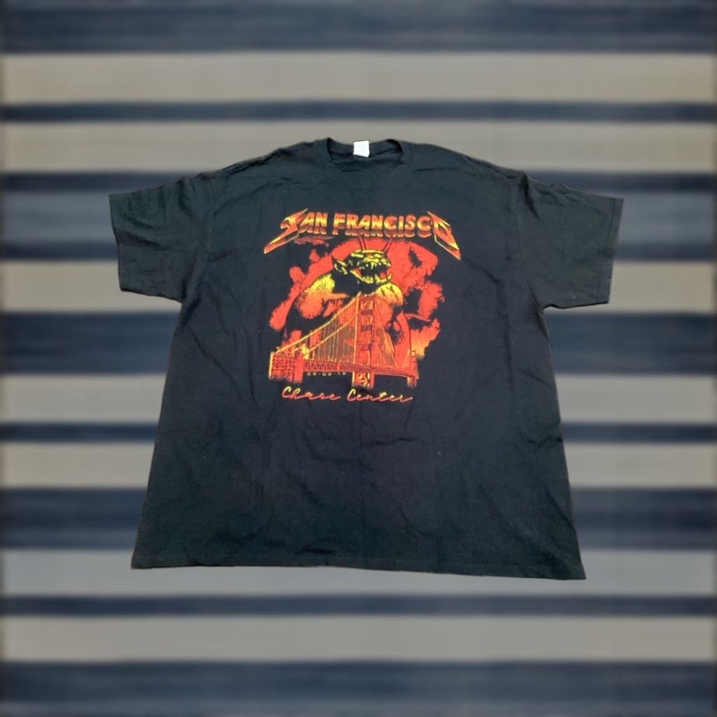 Vintage METALLICA Shirt Adult XXL Black Jump In The Fire Demon T-Shirt - Fire Theme - Music Band Tee Mens 2XL NM/NWOT Size US XXL / EU 58 / 5 - 1 Thumbnail