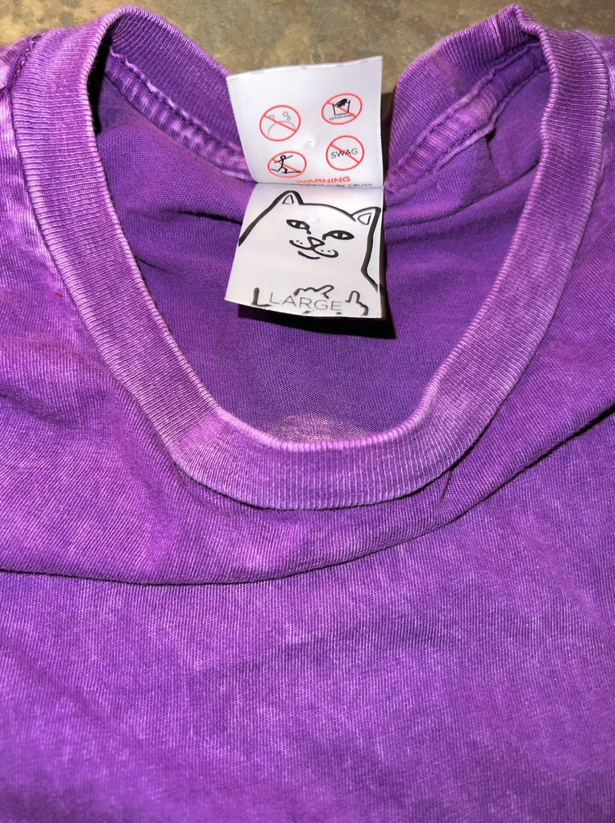 RIPNDIP RIPNDIP HALO BABY NERMAL T-SHIRT Size US L / EU 52-54 / 3 - 14 Thumbnail