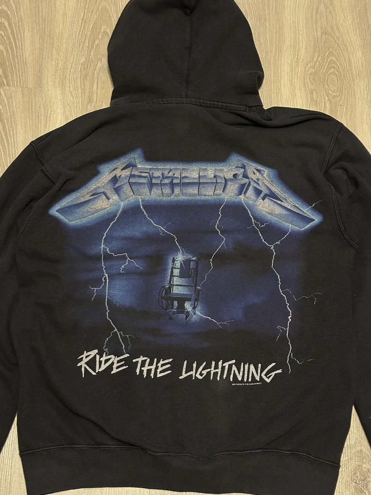 Band Tees × Metallica Rare Metallica Ride The Lightning 2017 Size US M / EU 48-50 / 2 - 6 Thumbnail