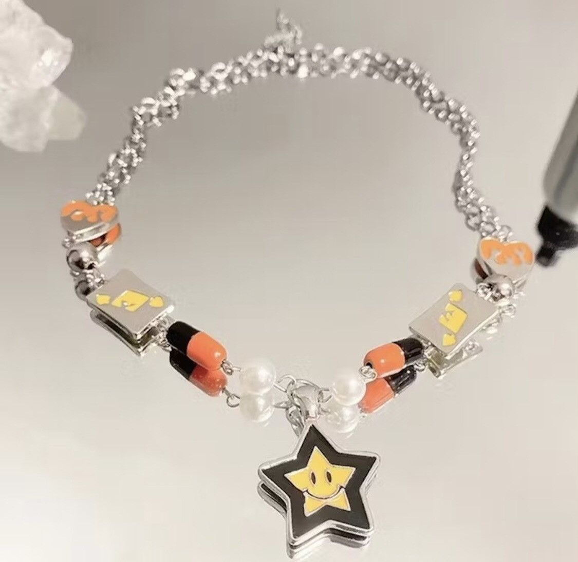 Jewelry Star Charm Choker Y2K Necklace Size ONE SIZE - 1 Thumbnail