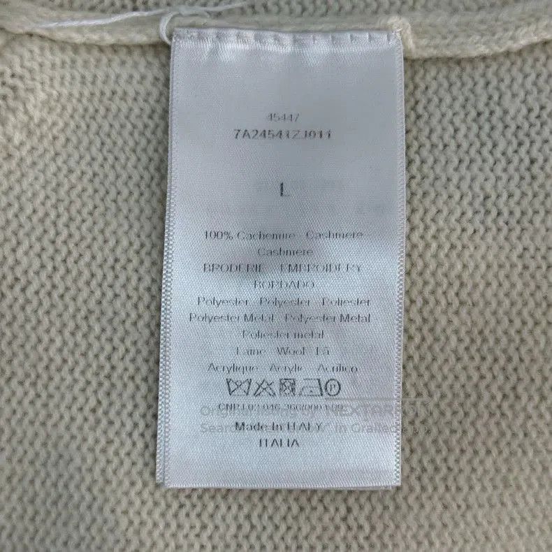 Dior Dior Clover Cashmere Sweater L. Size US L / EU 52-54 / 3 - 6 Thumbnail