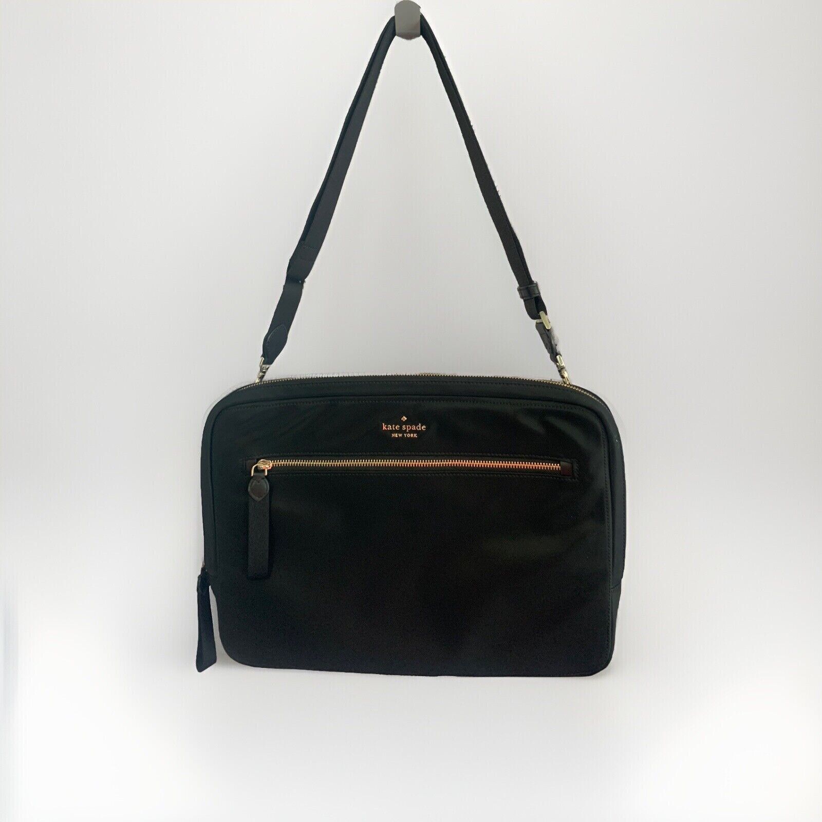 Kate Spade Kate Spade 15" Laptop Bag Chelsea Messenger Sleeve Black New Size ONE SIZE - 1 Thumbnail