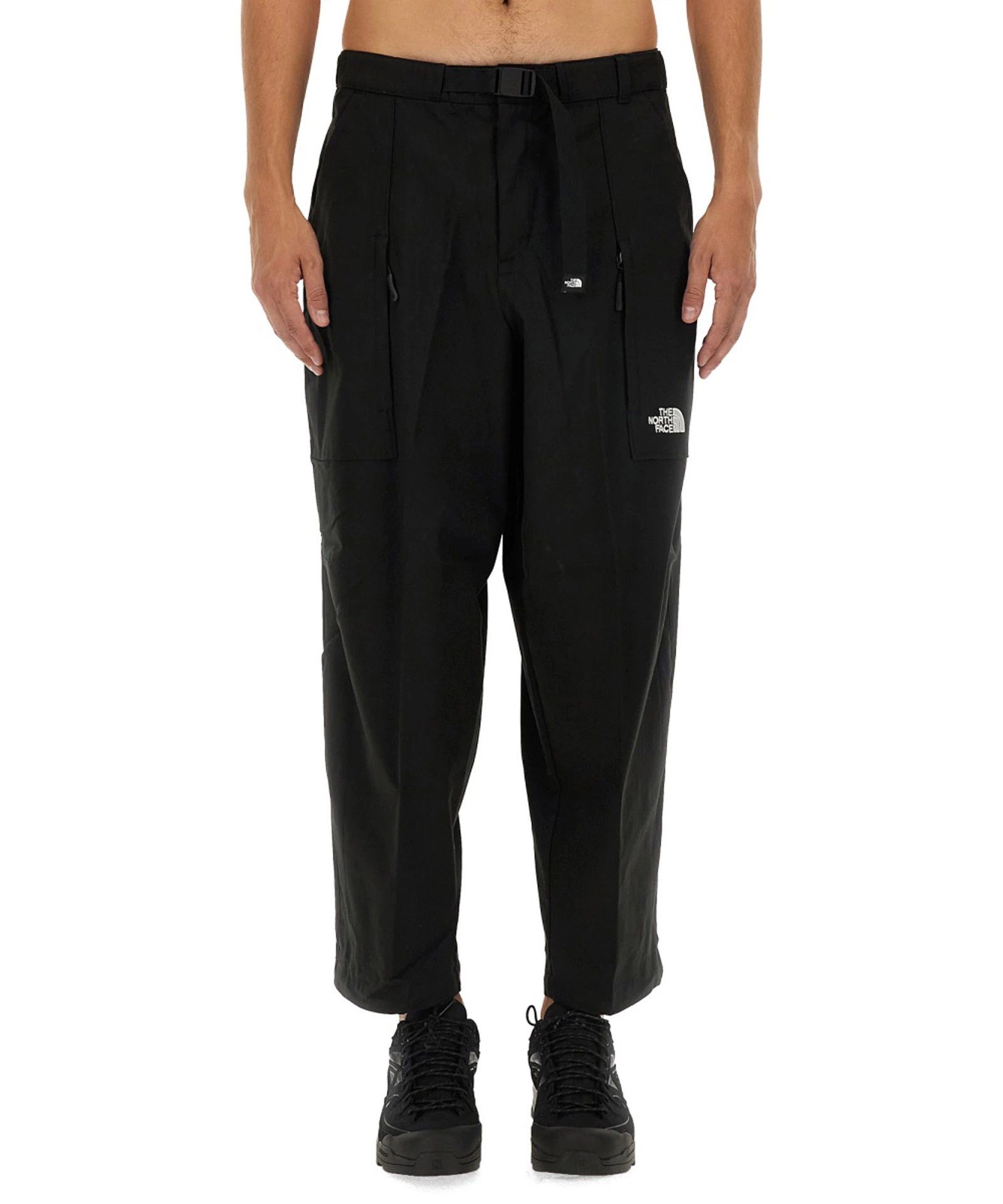 o1s22i1n1124 Cotton Blend Stretch Pant in Black