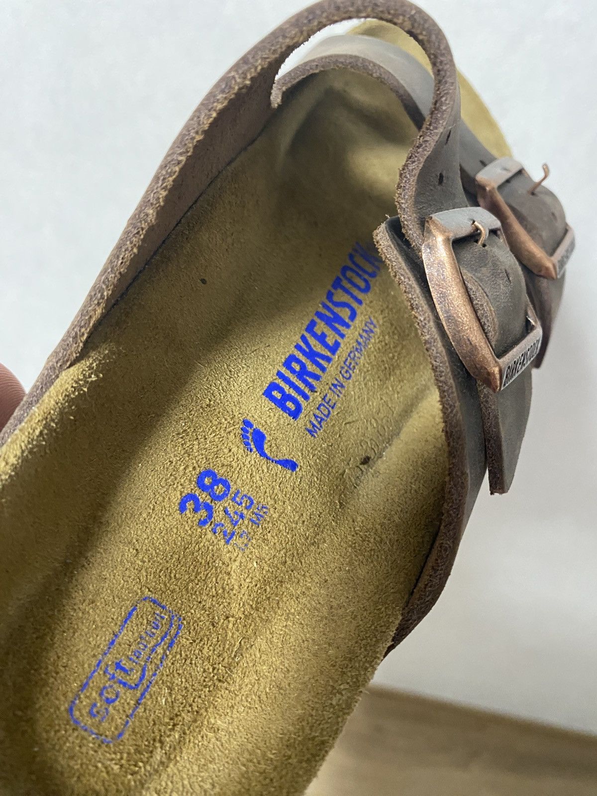Birkenstock Birkenstock Arizona Brown Leather Sandals Sz: 38 / 24.5cm Size US 8 / IT 38 - 5 Thumbnail