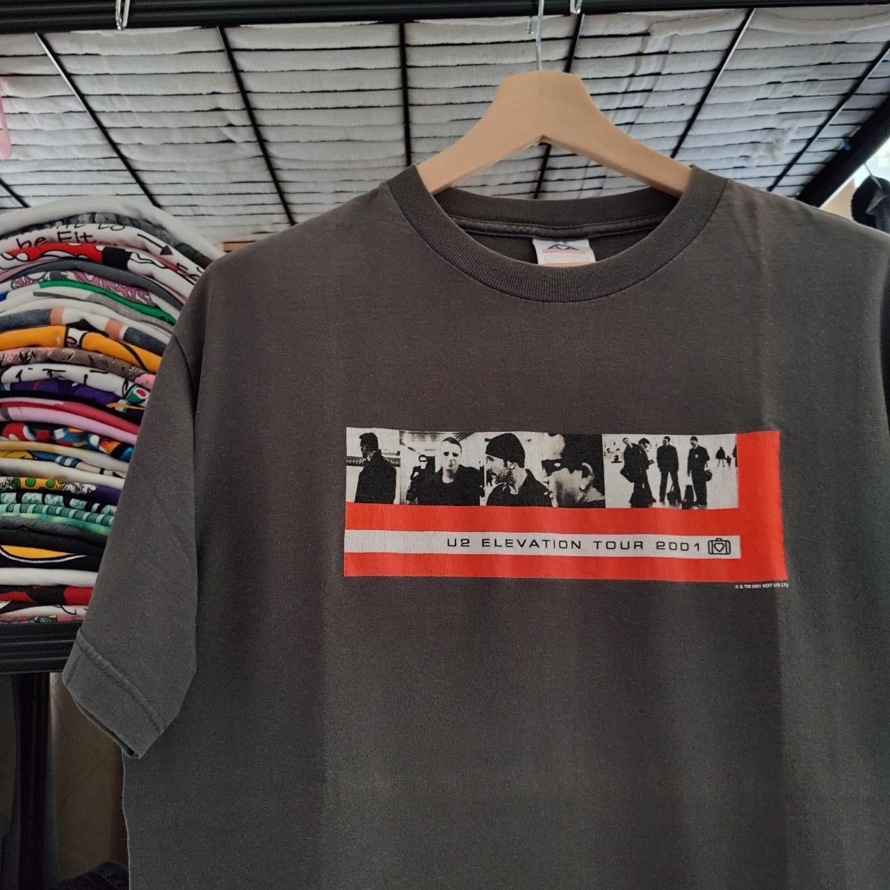 Band Tees × Vintage vintage U2​ - Elevation Tour 2001 Size US L / EU 52-54 / 3 - 4 Thumbnail