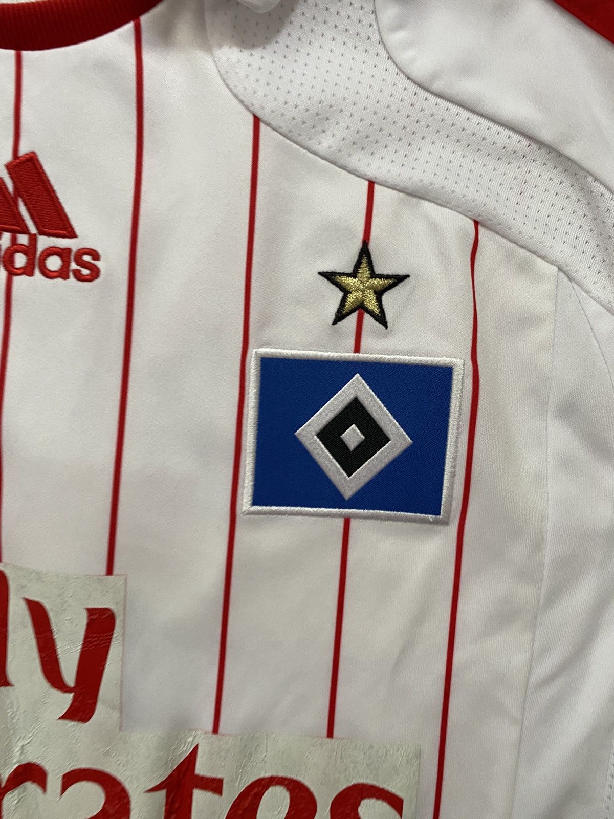 Adidas Adidas Hamburg SV 2007 Home Football Shirt #7 Size US S / EU 44-46 / 1 - 5 Thumbnail