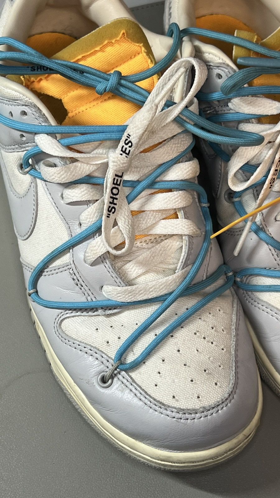 Nike Nike Dunk Low Off-White Lot 2 Size US 10.5 / EU 43-44 - 3 Thumbnail