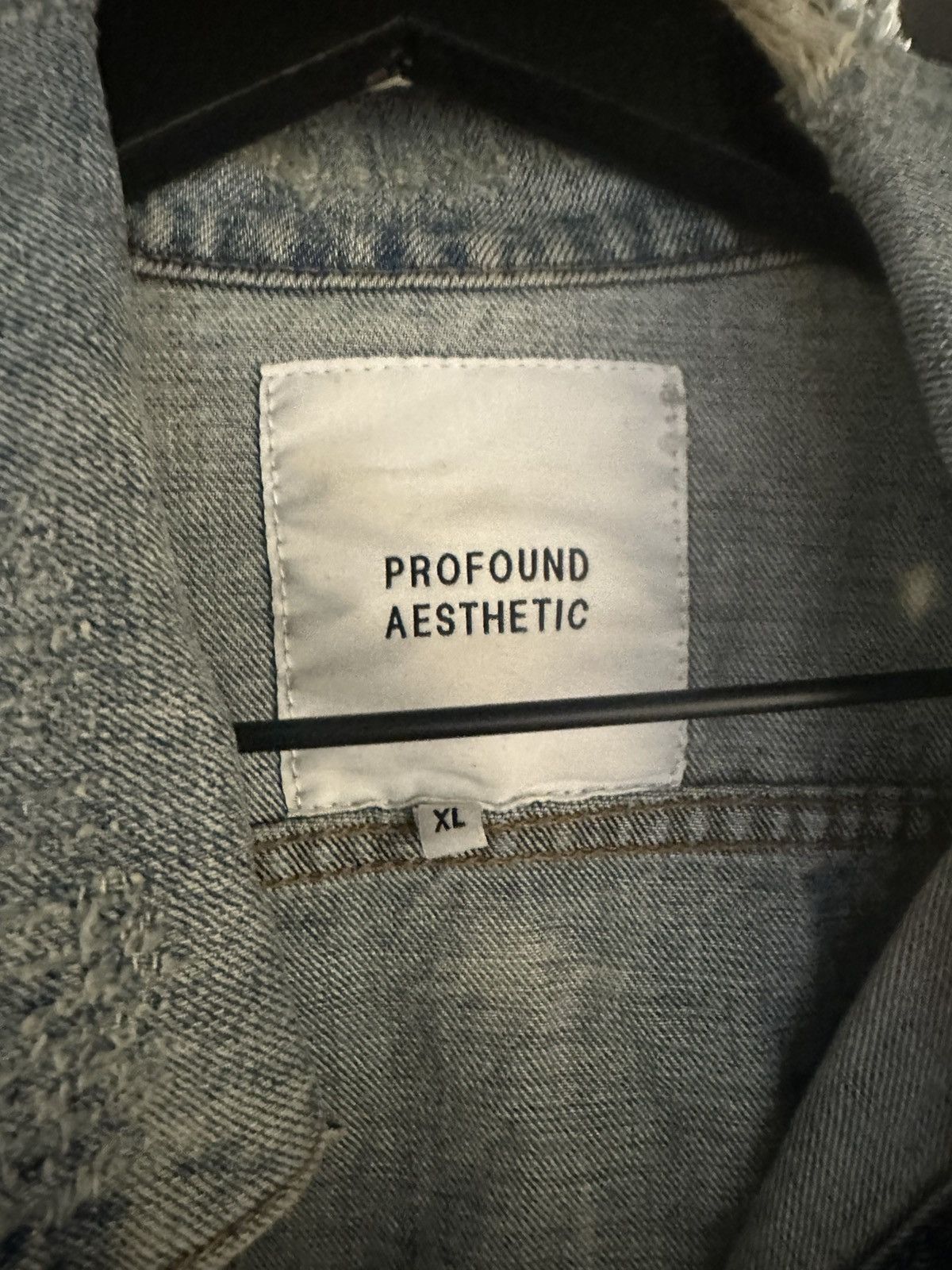 Profound Aesthetic Profound Aesthetic Denim Jacket Design size XL Size US XL / EU 56 / 4 - 11 Thumbnail