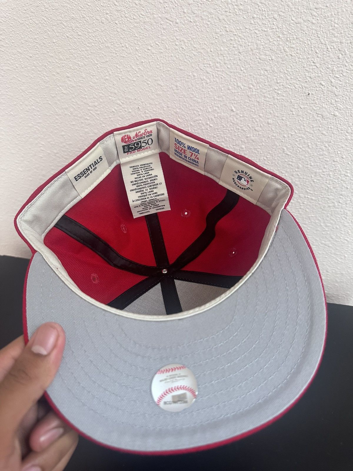 Fear of God × New Era Fear of God Fitted Cap Size ONE SIZE - 2 Thumbnail