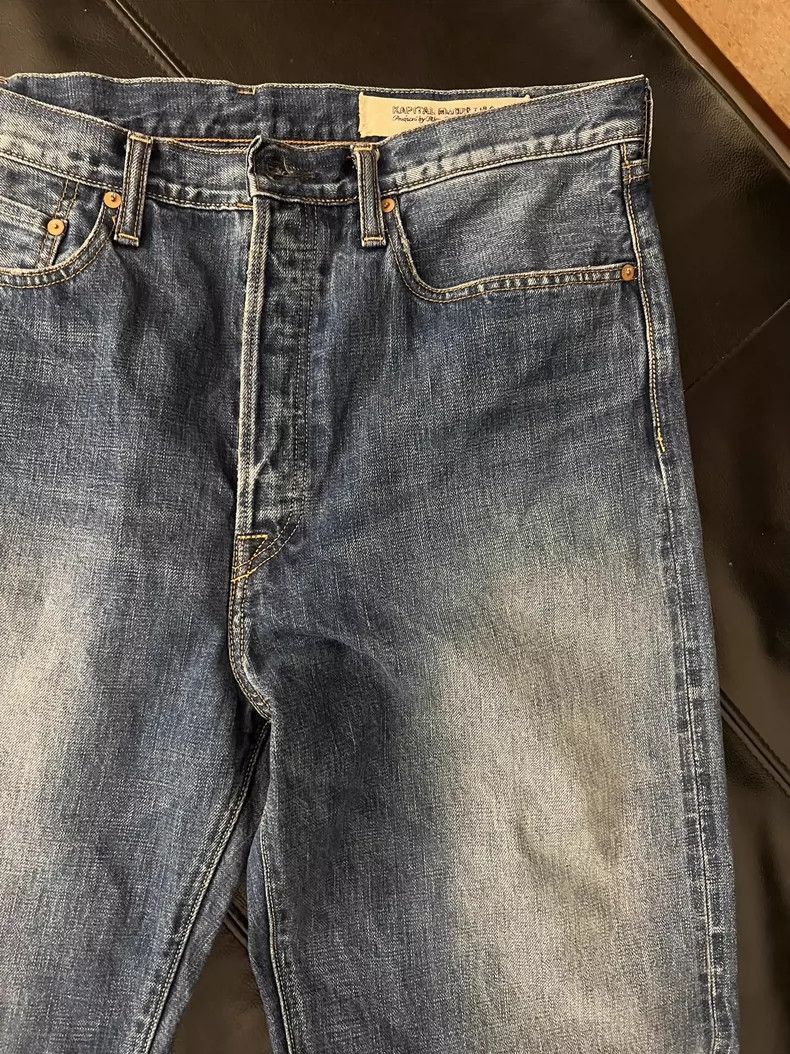 Kapital 5P Monkey TH Washed Jeans