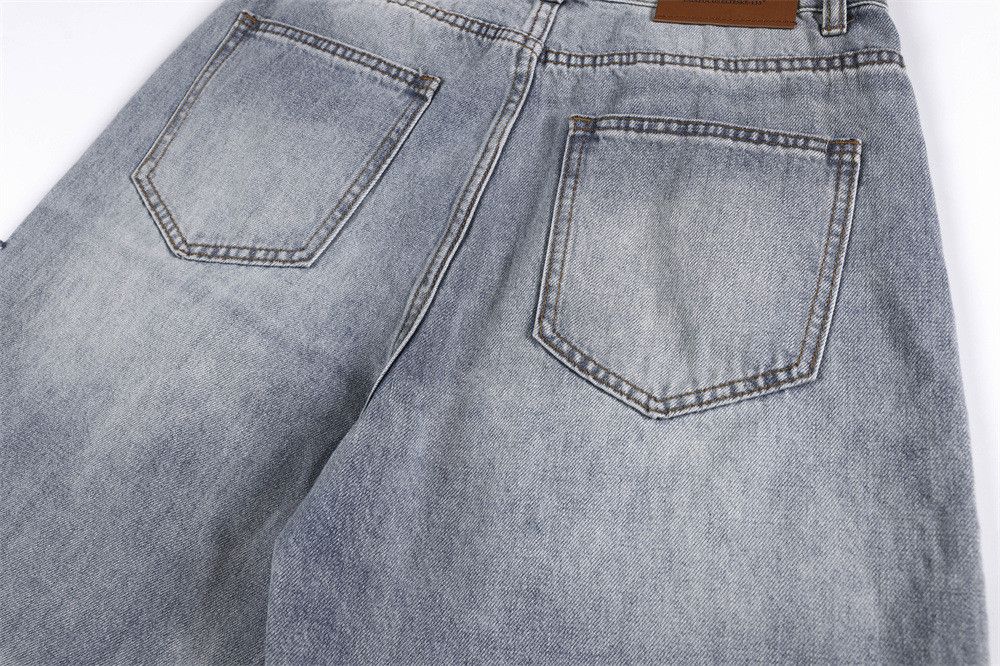 Vintage Men's American Vintage Distressed Ripped Denim Shorts Size US 32 / EU 48 - 5 Thumbnail