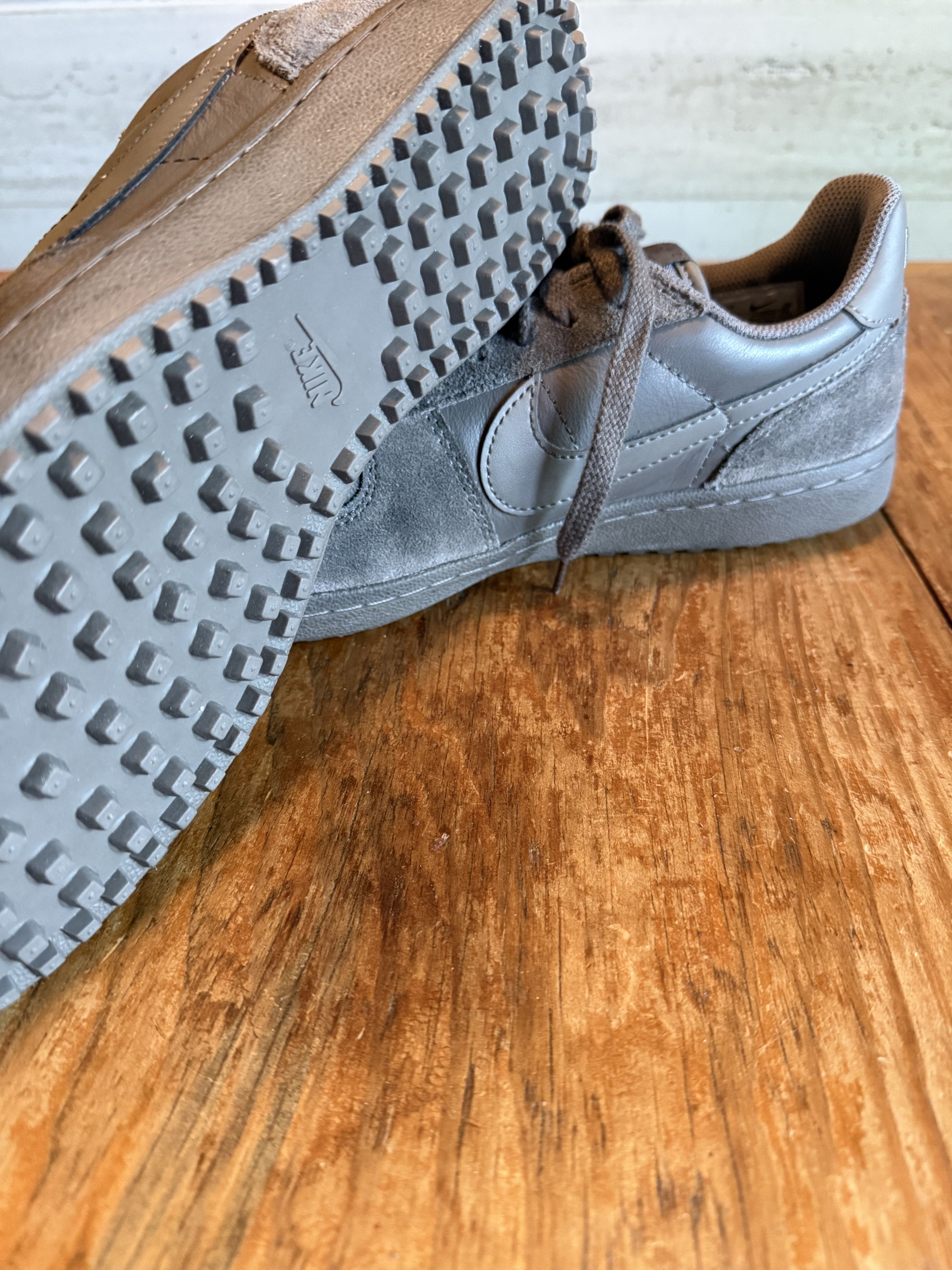 Nike Nike Field General Leather Sneakers, Cave Stone, Men's US 11 Size US 11 / EU 44 - 3 Thumbnail