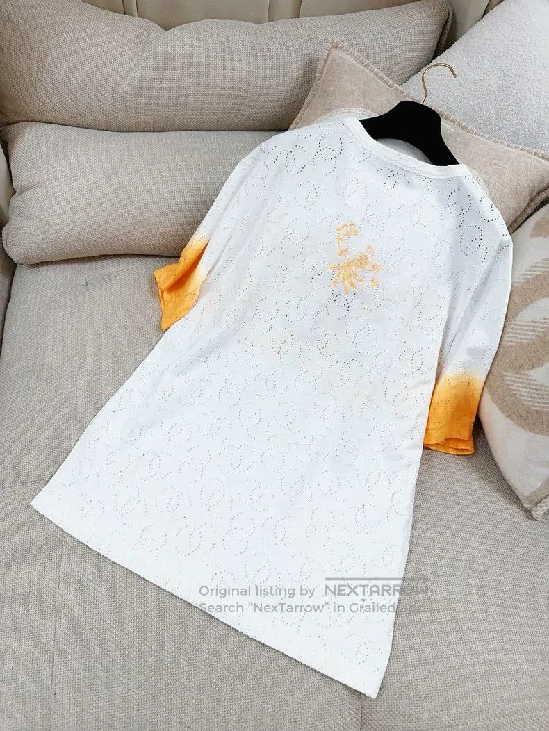 Chanel Chanel 23A Handicraft Workshop Series White Orange Gradien Size XS / US 0-2 / IT 36-38 - 2 Thumbnail